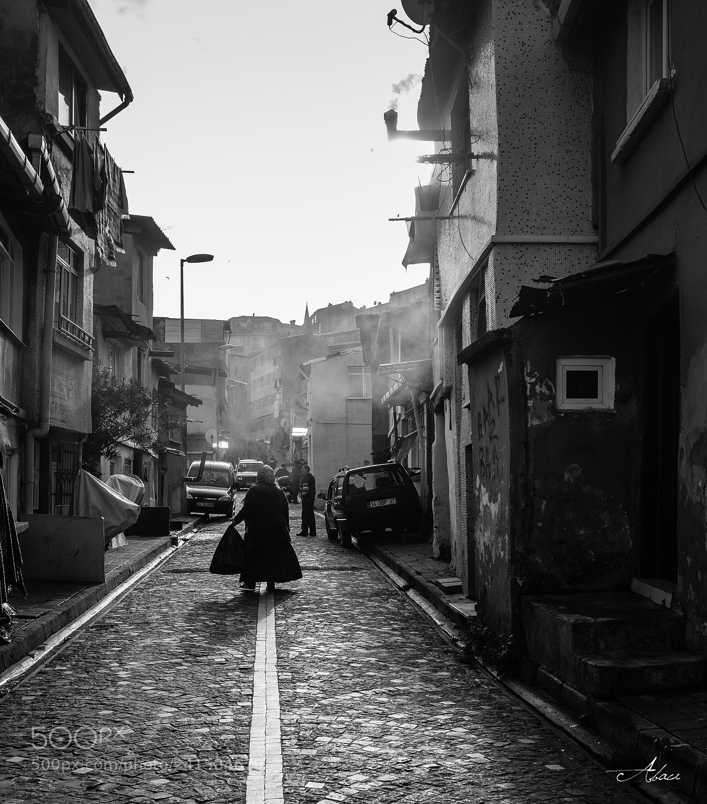 Fujifilm X-T2 sample photo. Eine strasse in ayvansaray photography