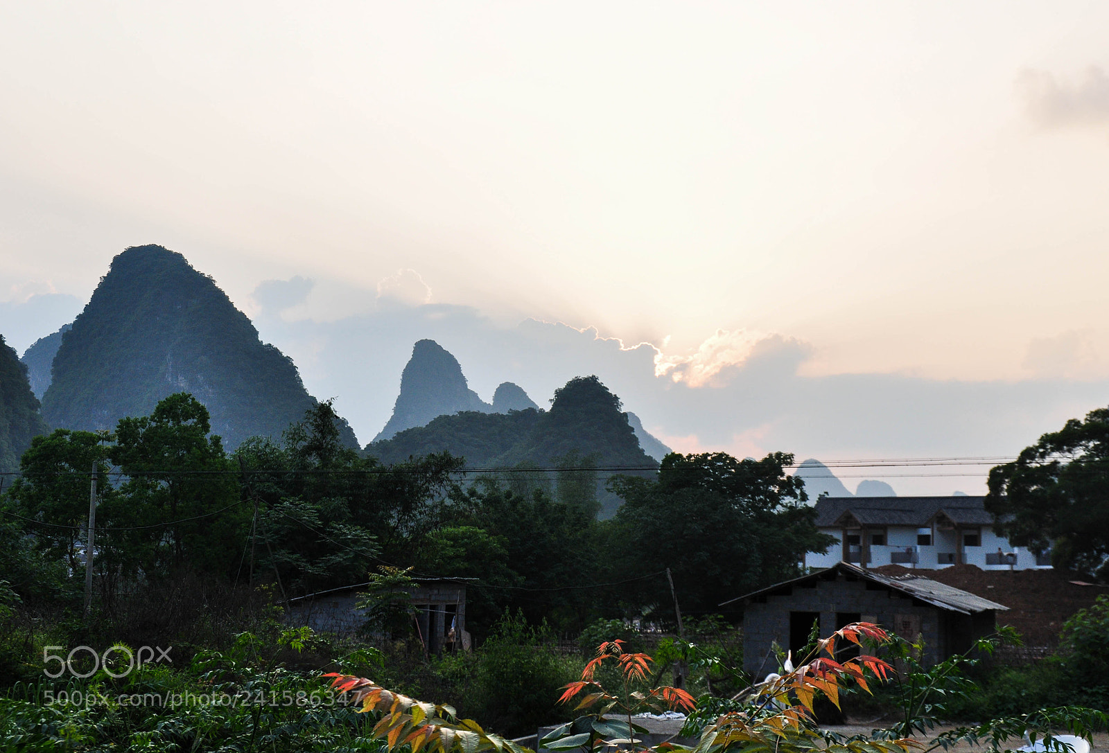 Nikon D90 sample photo. Mountains in the guilin photography
