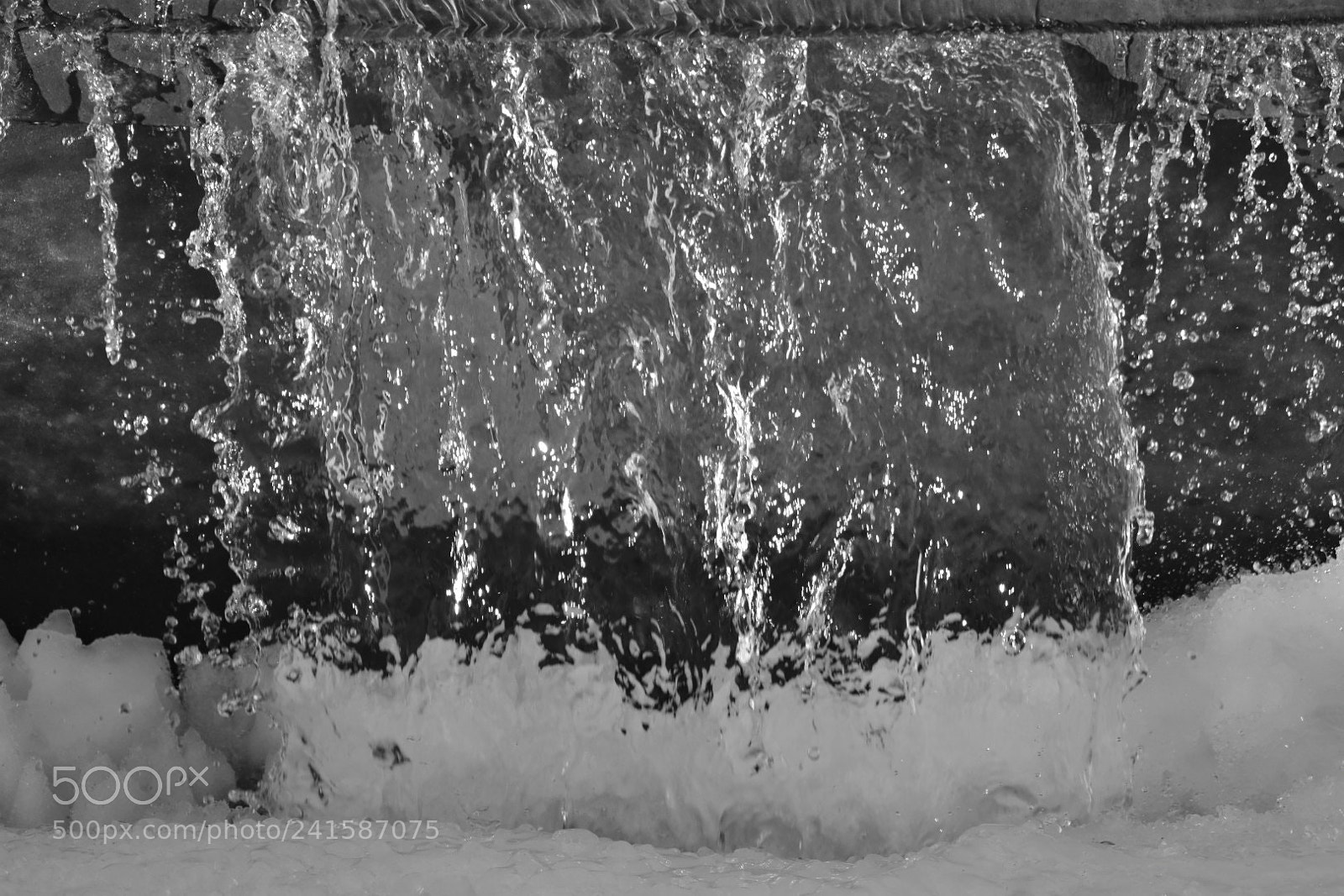 Nikon D3400 sample photo. Water and snow photography