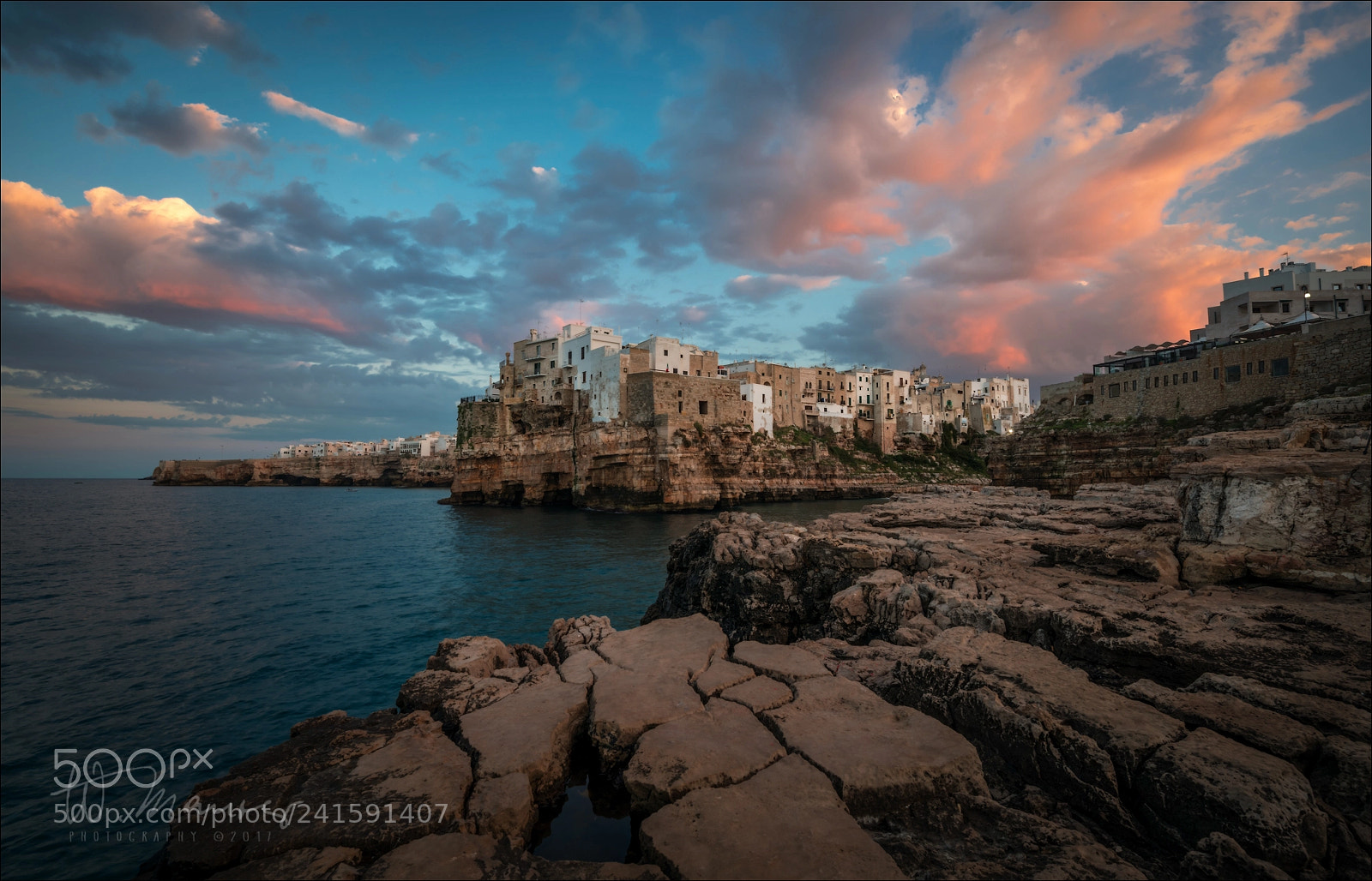 Nikon D800 sample photo. Polignano photography