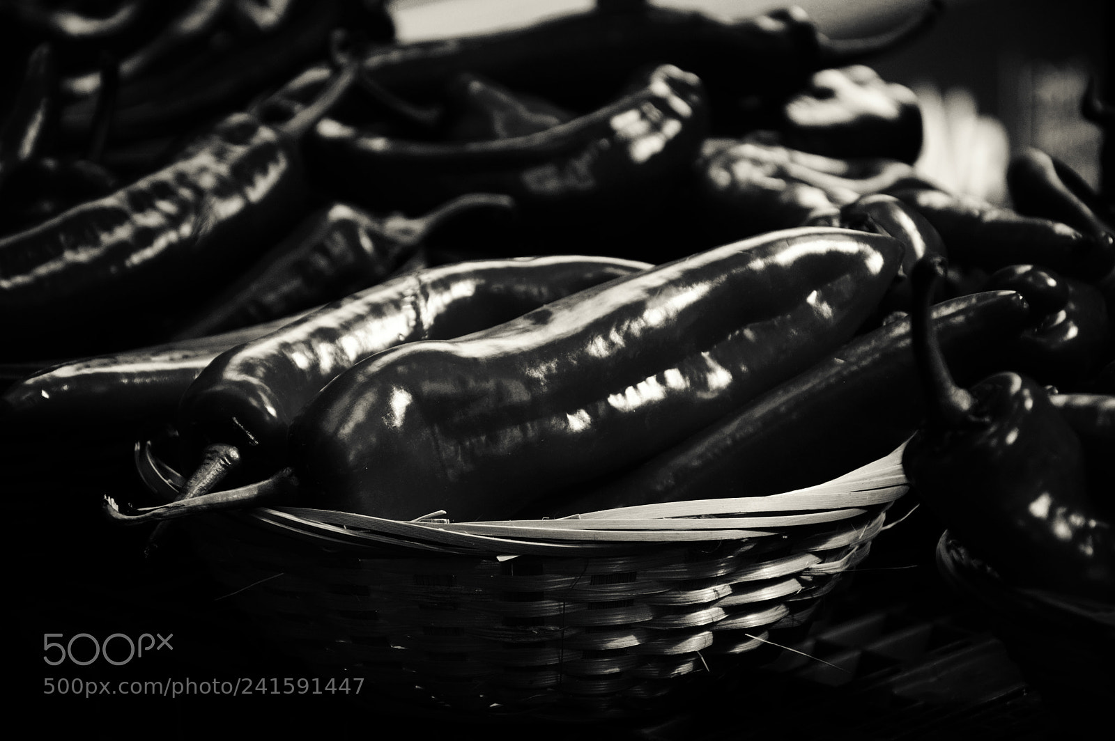 Nikon D40 sample photo. Black hot chili peppers photography