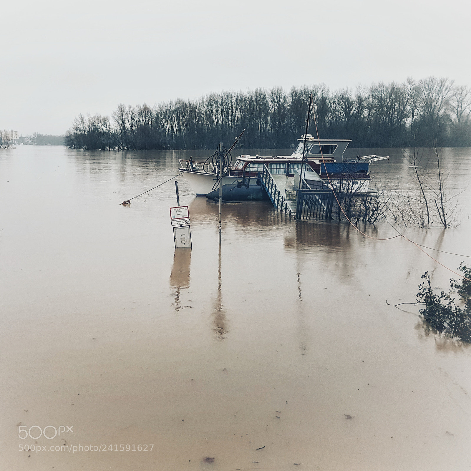 Samsung Galaxy S7 sample photo. The river rhine. january 2018 photography