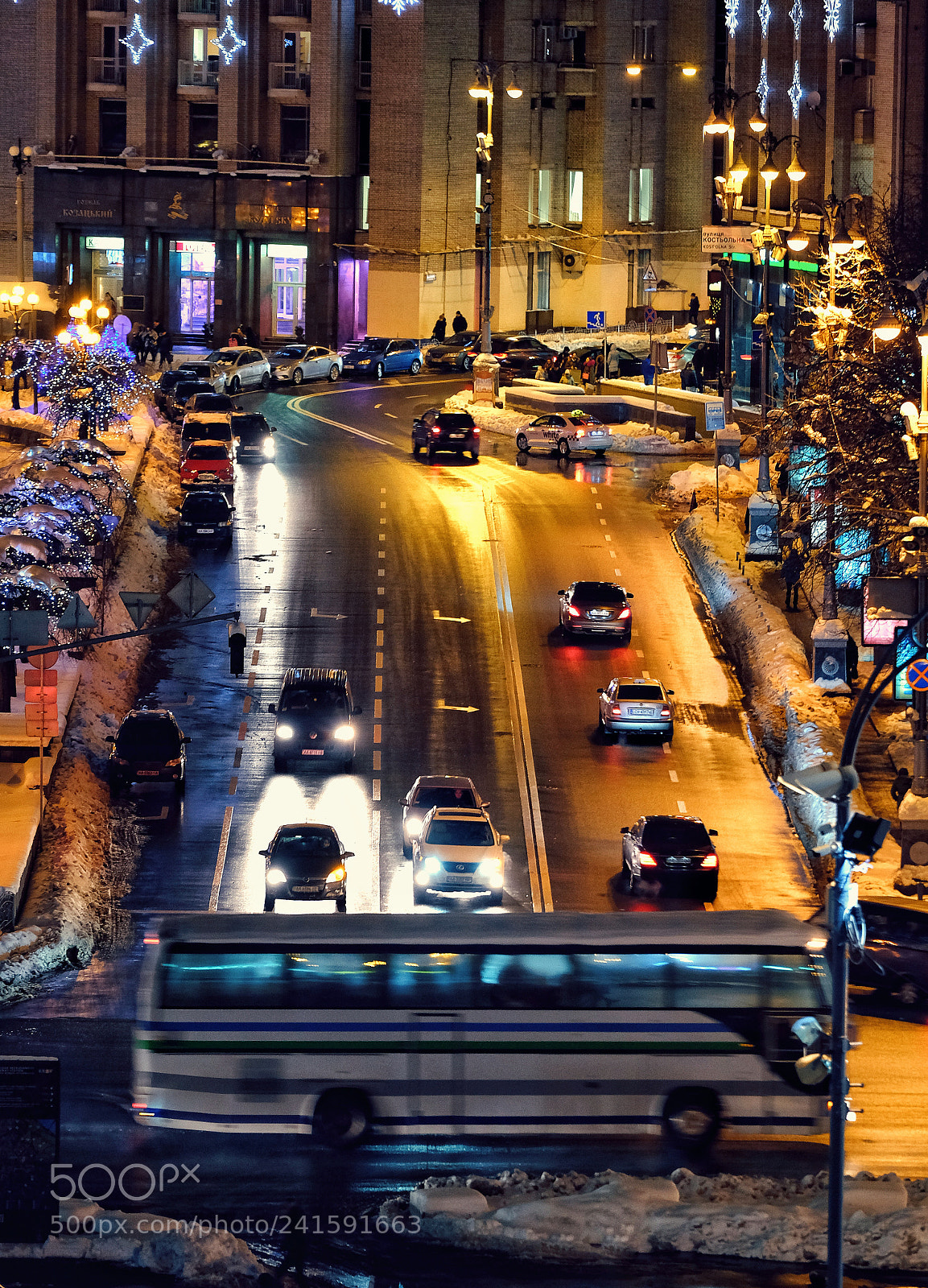 Fujifilm X-Pro2 sample photo. Night kyiv photography