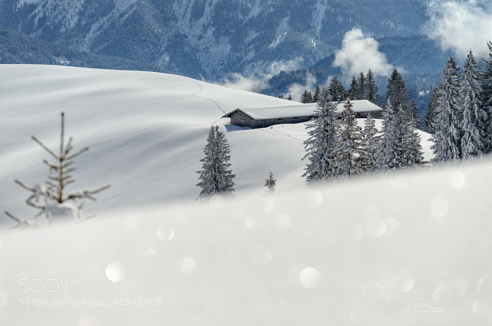 Nikon D800 sample photo. Winter in den bergen photography