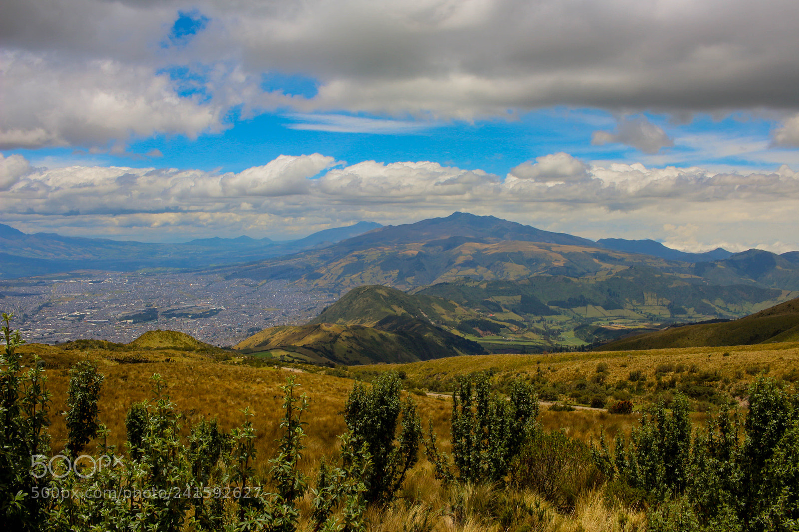 Canon EOS 100D (EOS Rebel SL1 / EOS Kiss X7) sample photo. View of quito photography