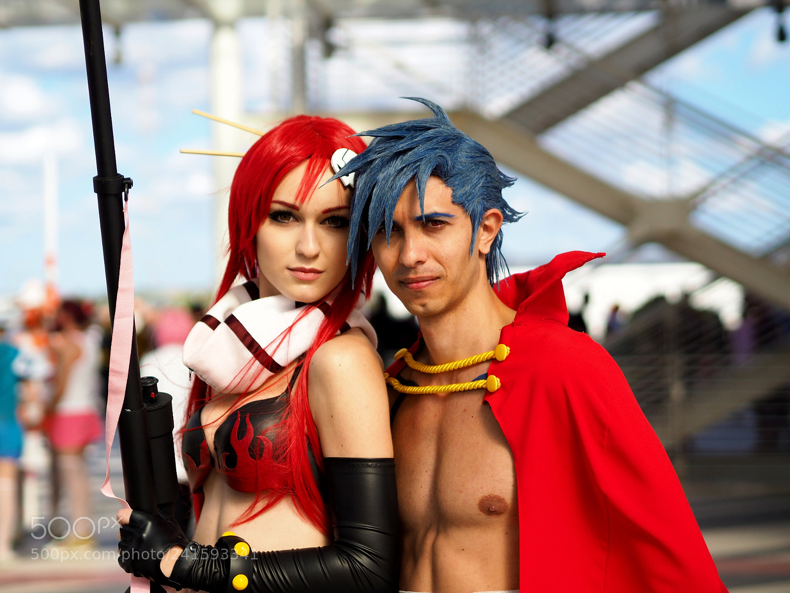 Olympus OM-D E-M10 II sample photo. Cosplayer in rome photography