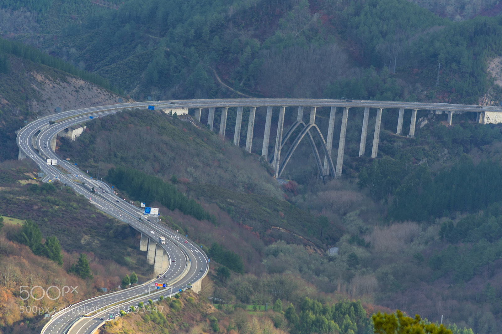 Nikon D3100 sample photo. Pontes da a-6 en photography