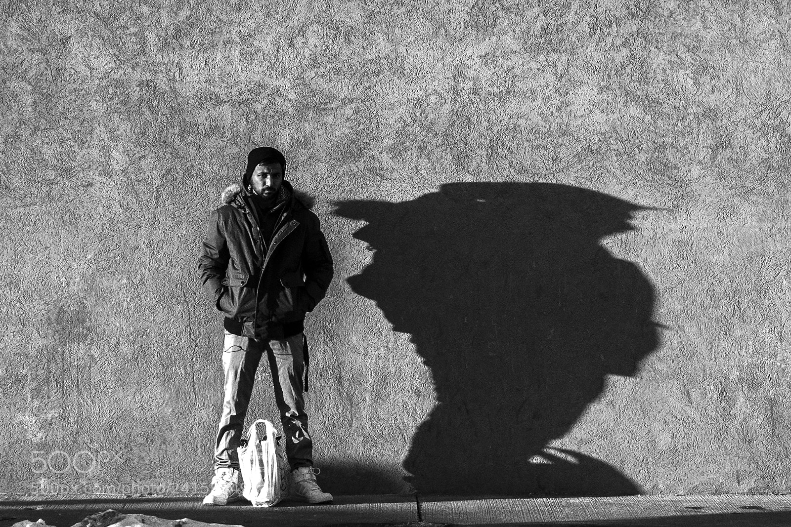 Nikon D500 sample photo. Back against the wall photography