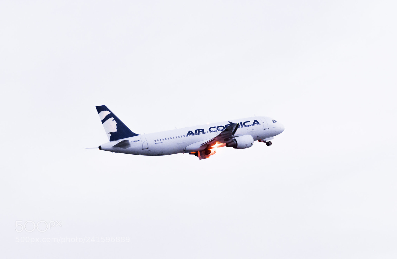 Nikon D3200 sample photo. Air corsica photography