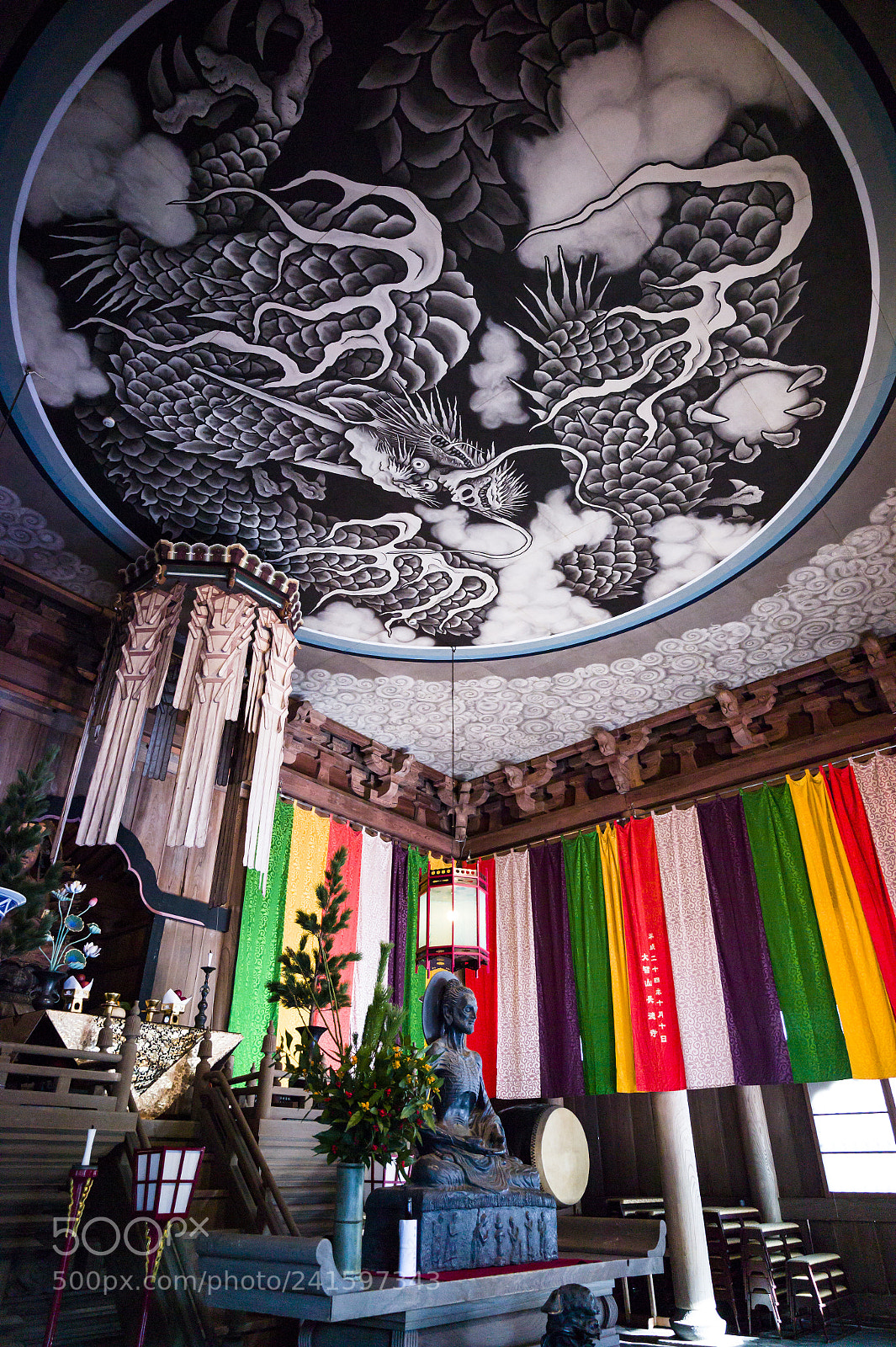 Leica M9 sample photo. Dragon on the ceiling photography