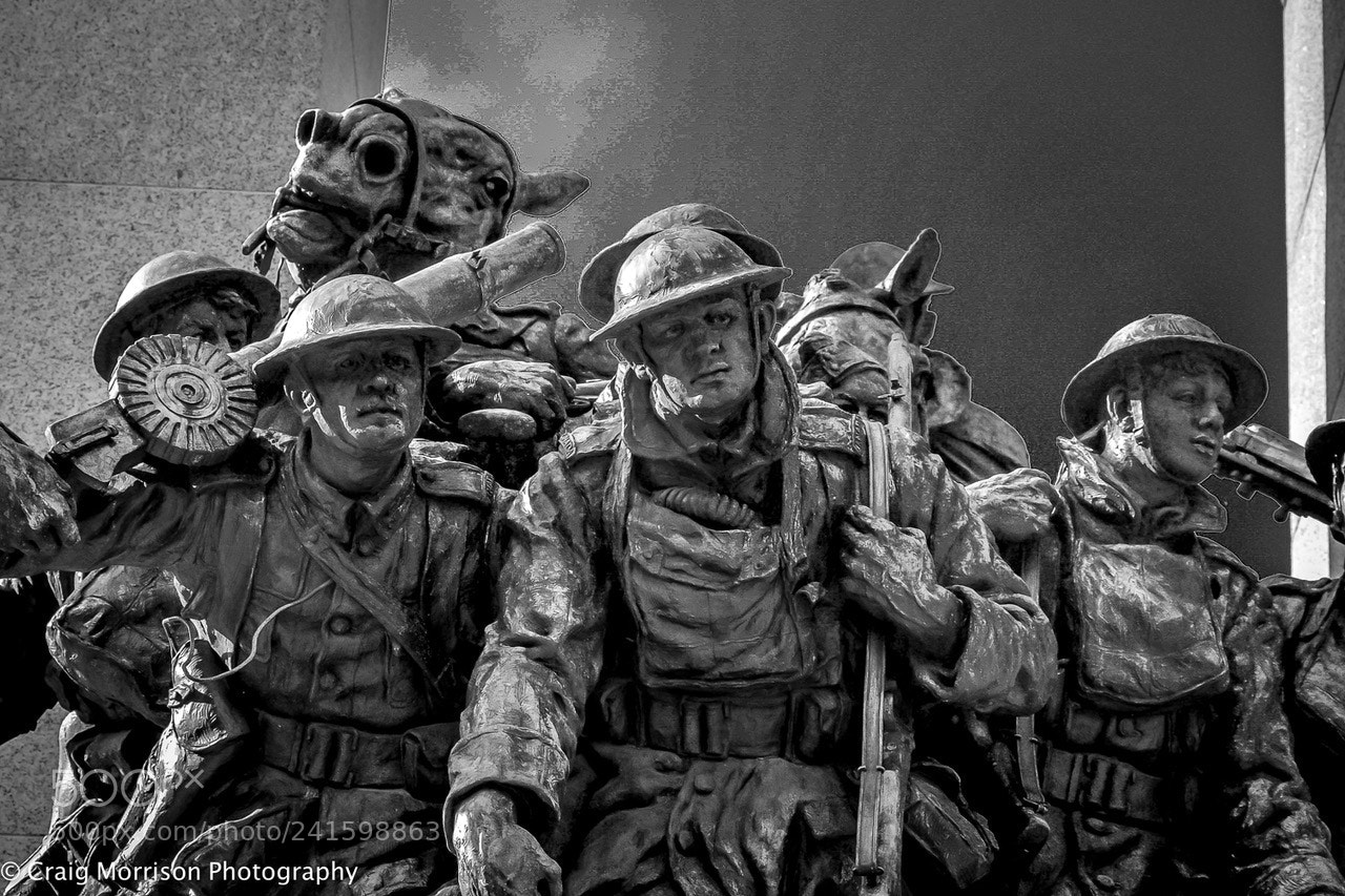 Nikon D7100 sample photo. National war memorial in photography