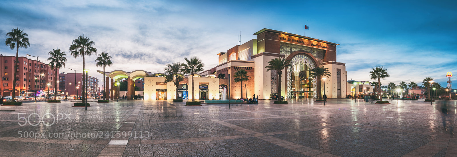 Nikon D700 sample photo. Gare de marrakech photography