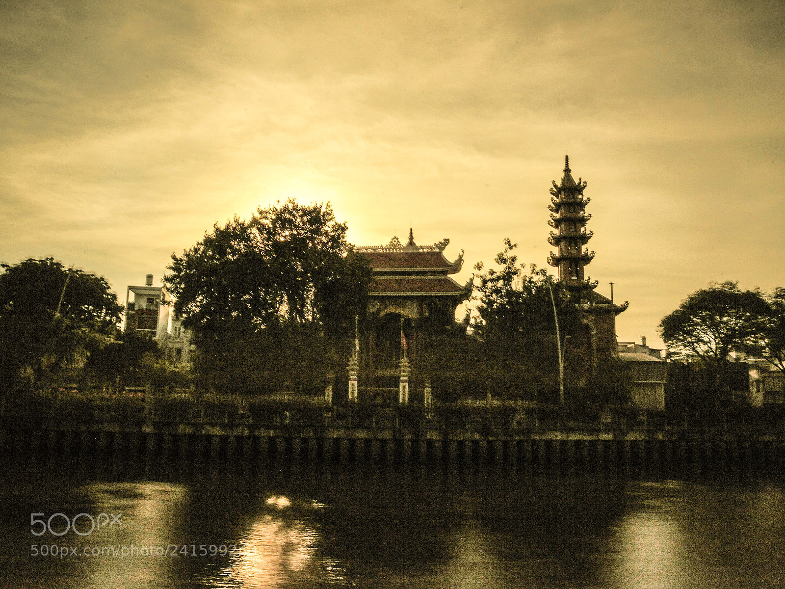 Nikon D700 sample photo. Vaṇ thọ pagoda photography