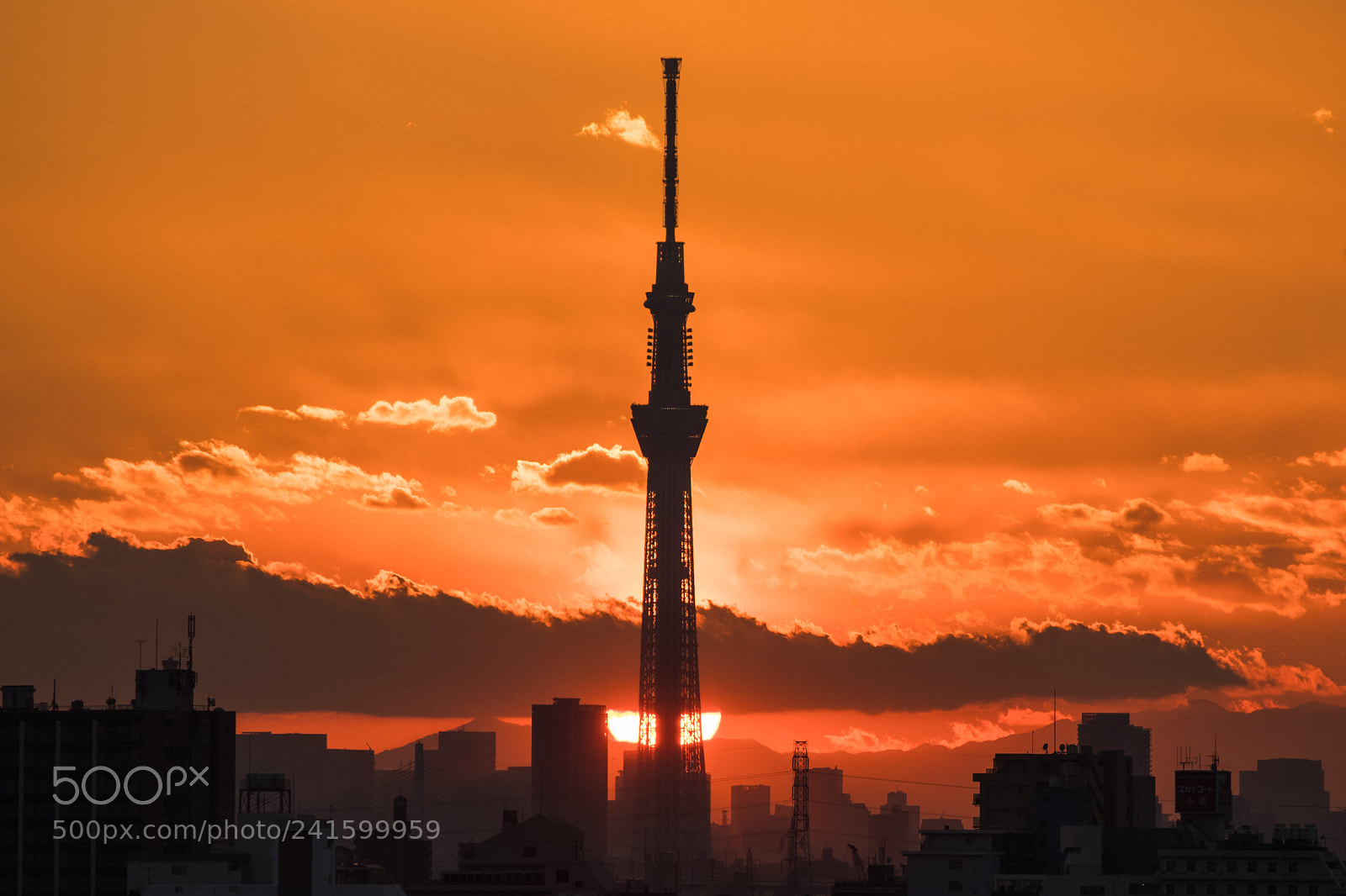 Pentax KP sample photo. Tower and sunset photography