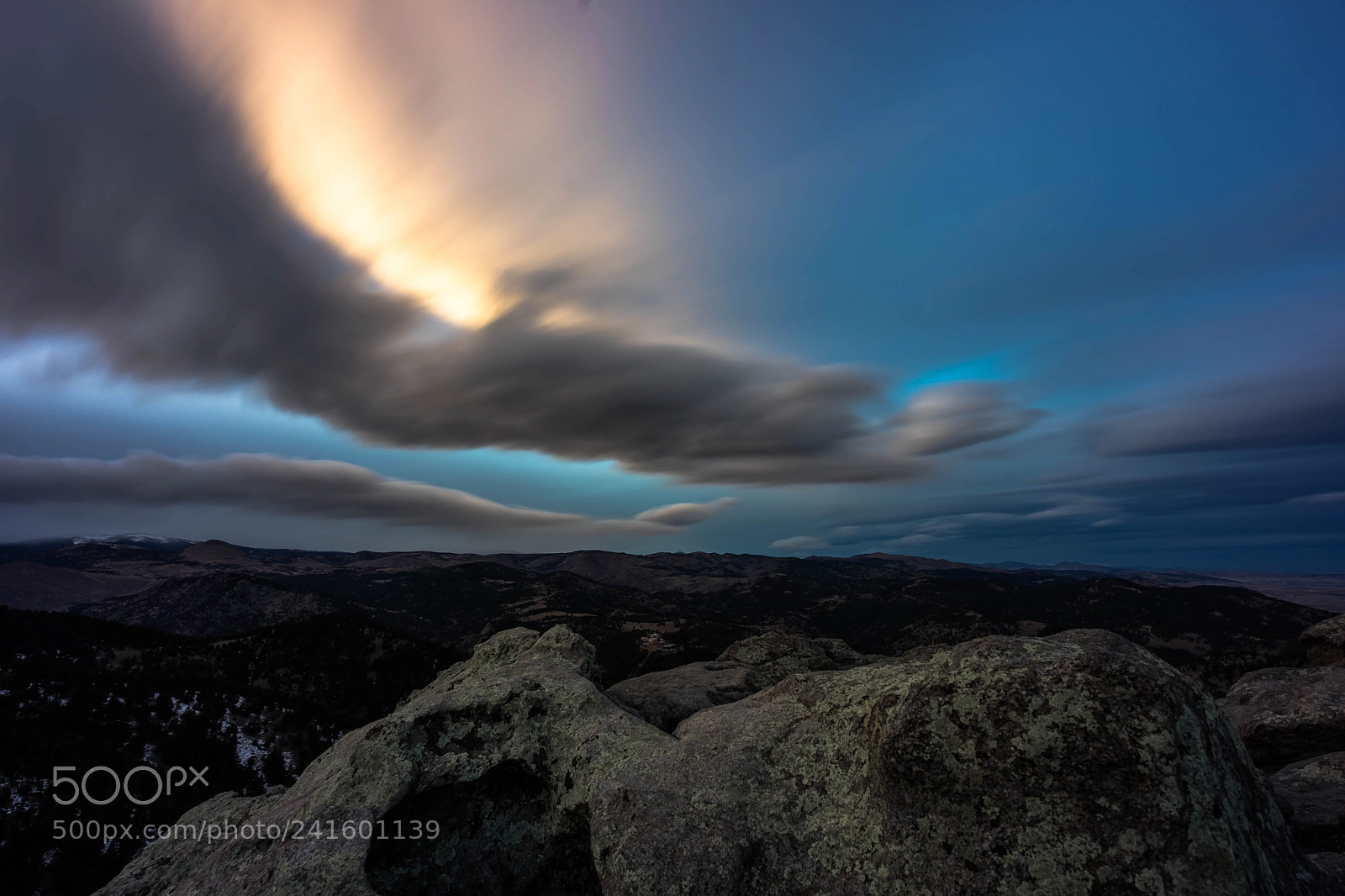 Sony a7 II sample photo. Cloudy sunset photography