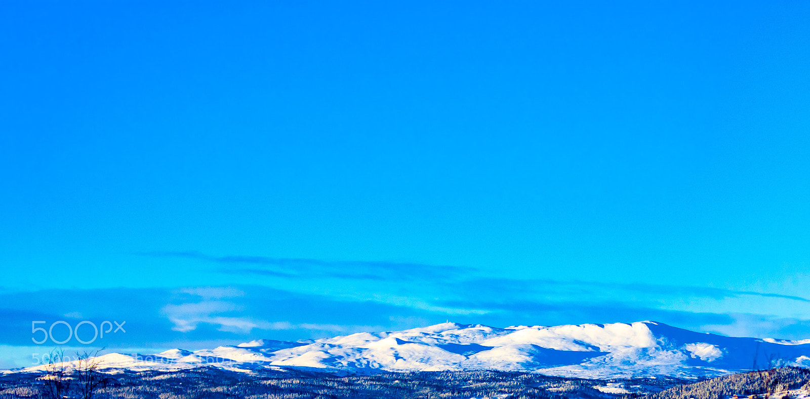 Canon EOS 60D sample photo. Just blue and snow photography