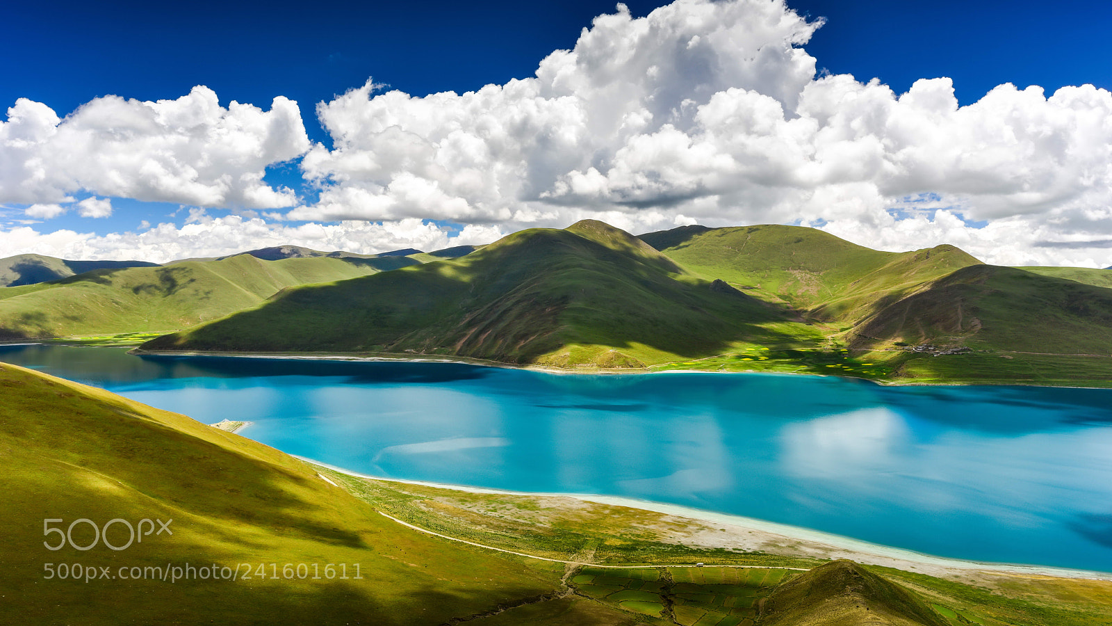 Nikon D810 sample photo. Yamdroktso,holy lake in tibet photography