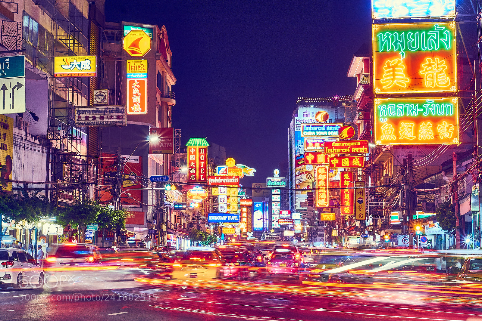 Sony a5100 sample photo. China town - bangkok photography