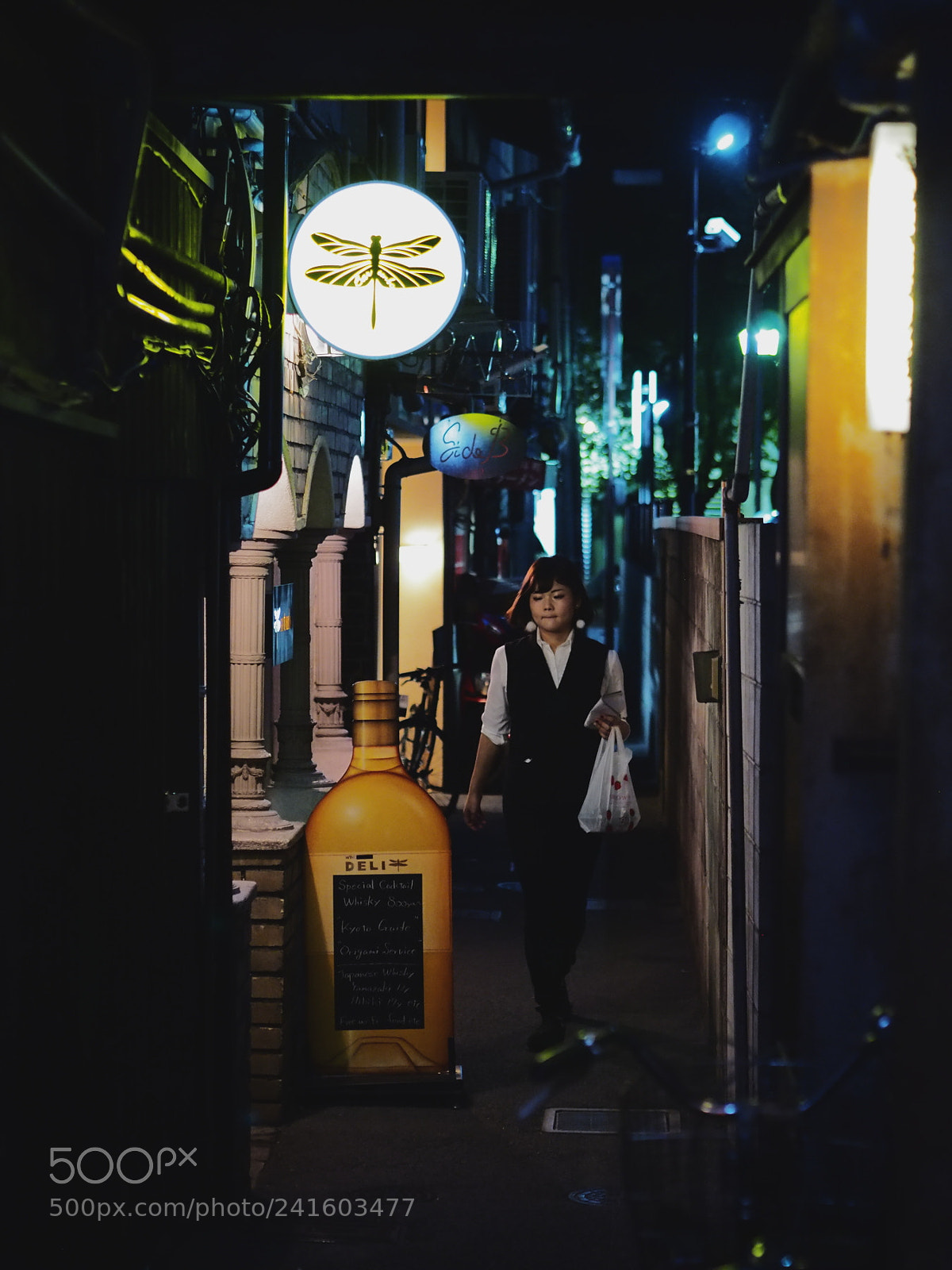 Olympus OM-D E-M10 sample photo. Back street! photography