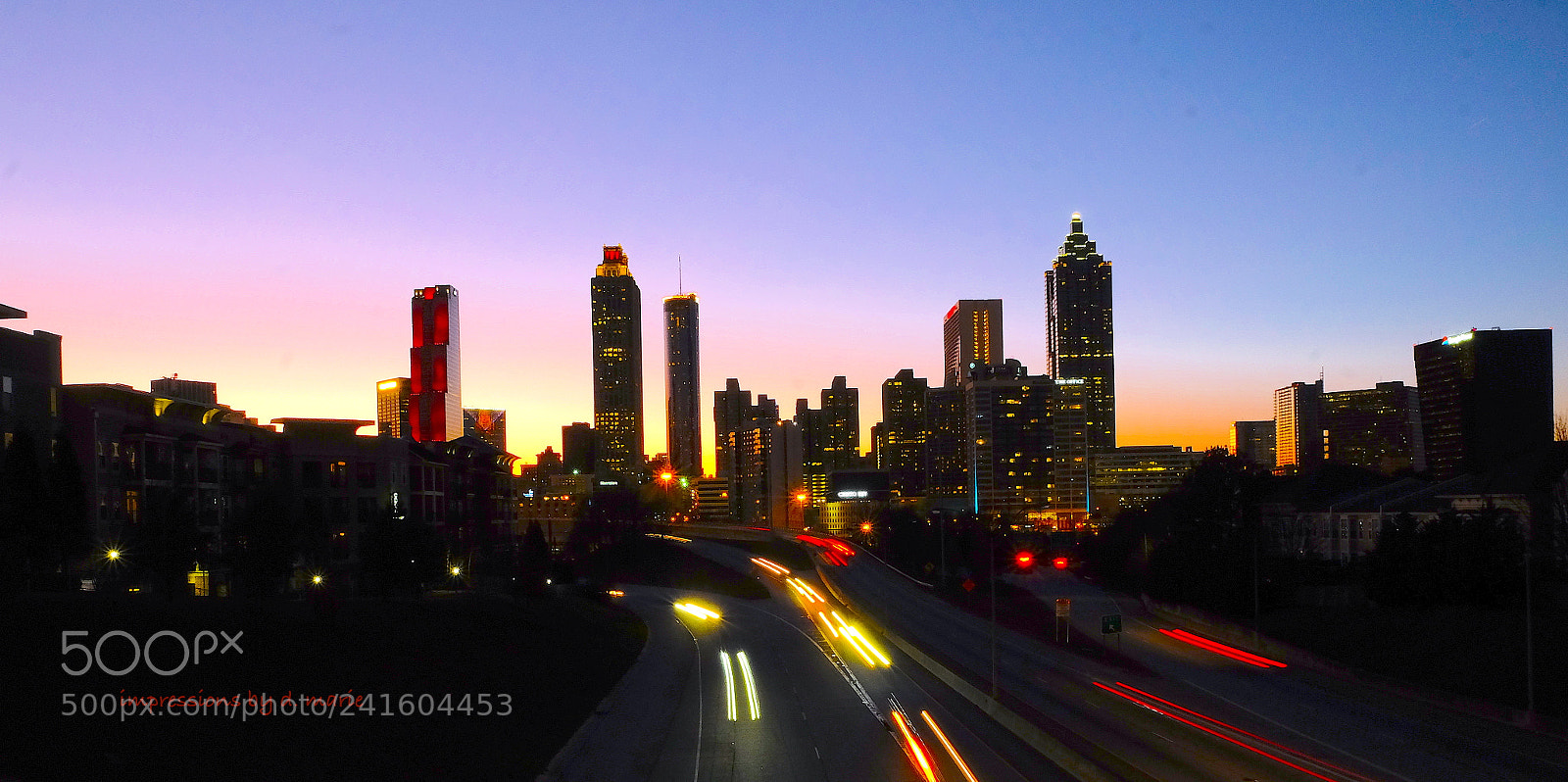 Fujifilm X-T10 sample photo. Atlanta skyline photography
