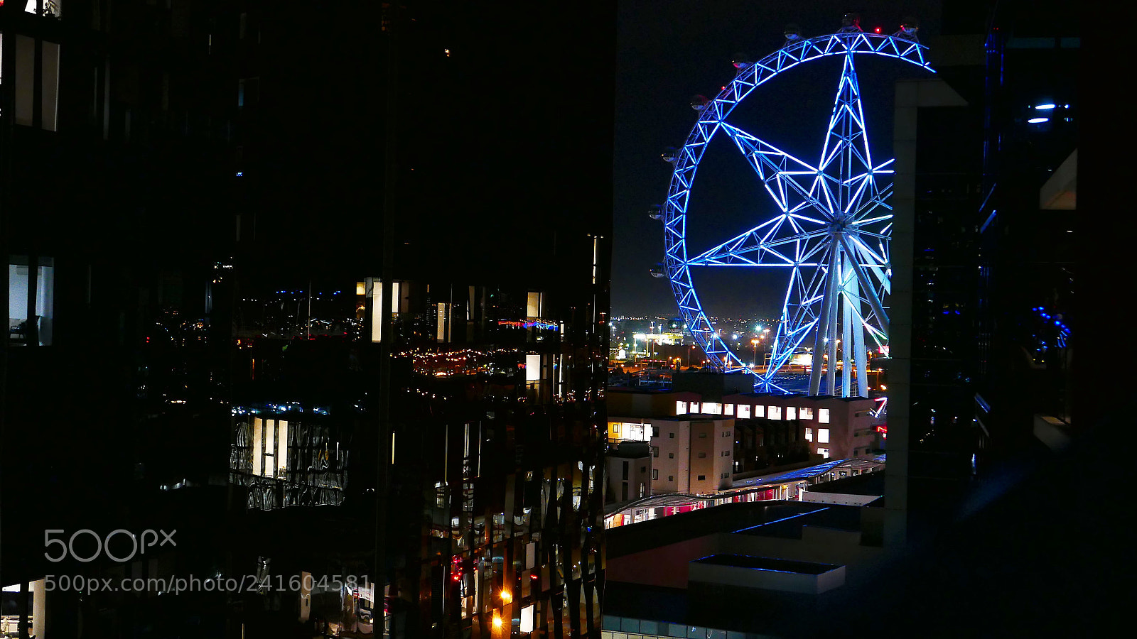 Leica D-Lux (Typ 109) sample photo. Melbourne wheel photography