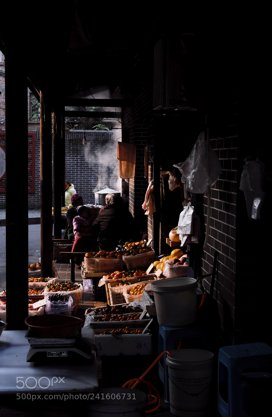Fujifilm X-T2 sample photo. Alley in chongqing (重庆小街) photography