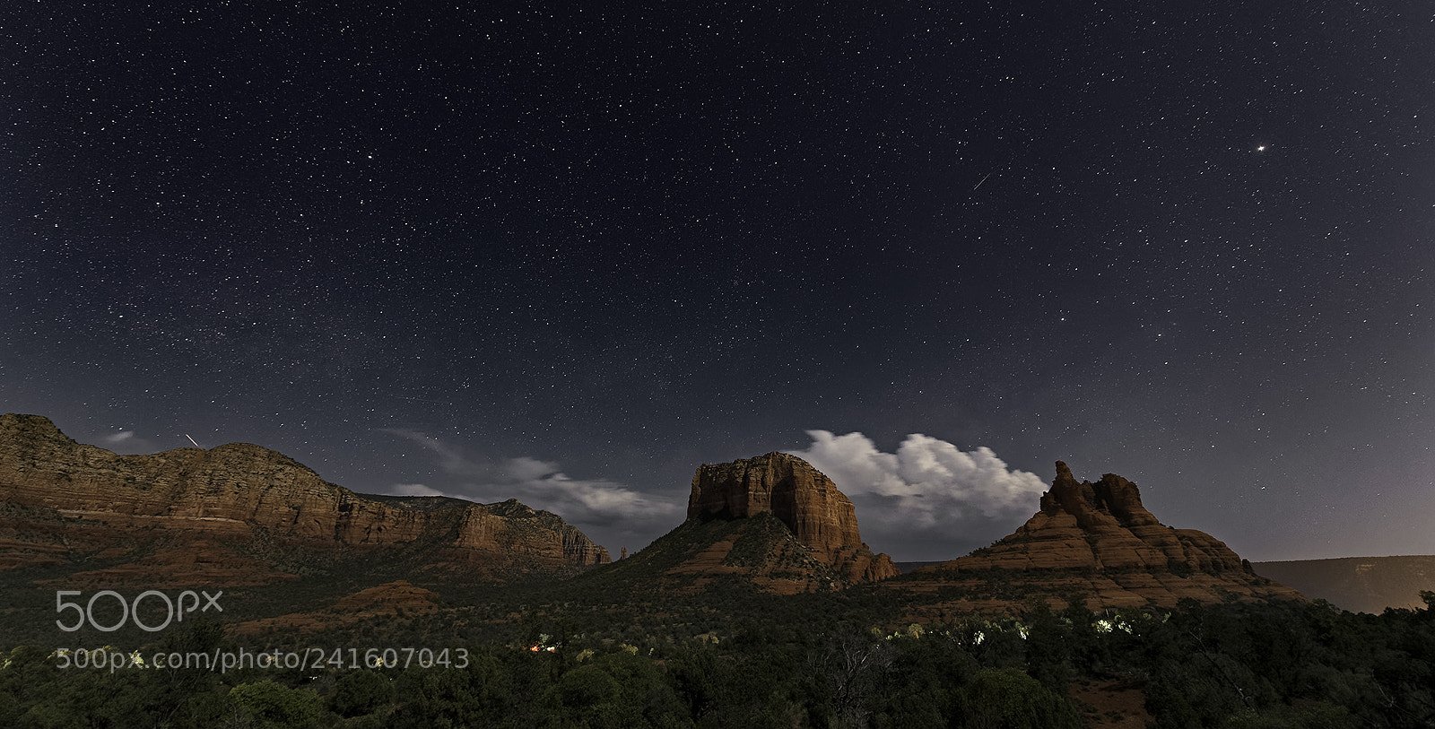 Nikon D800 sample photo. Starry sedona photography