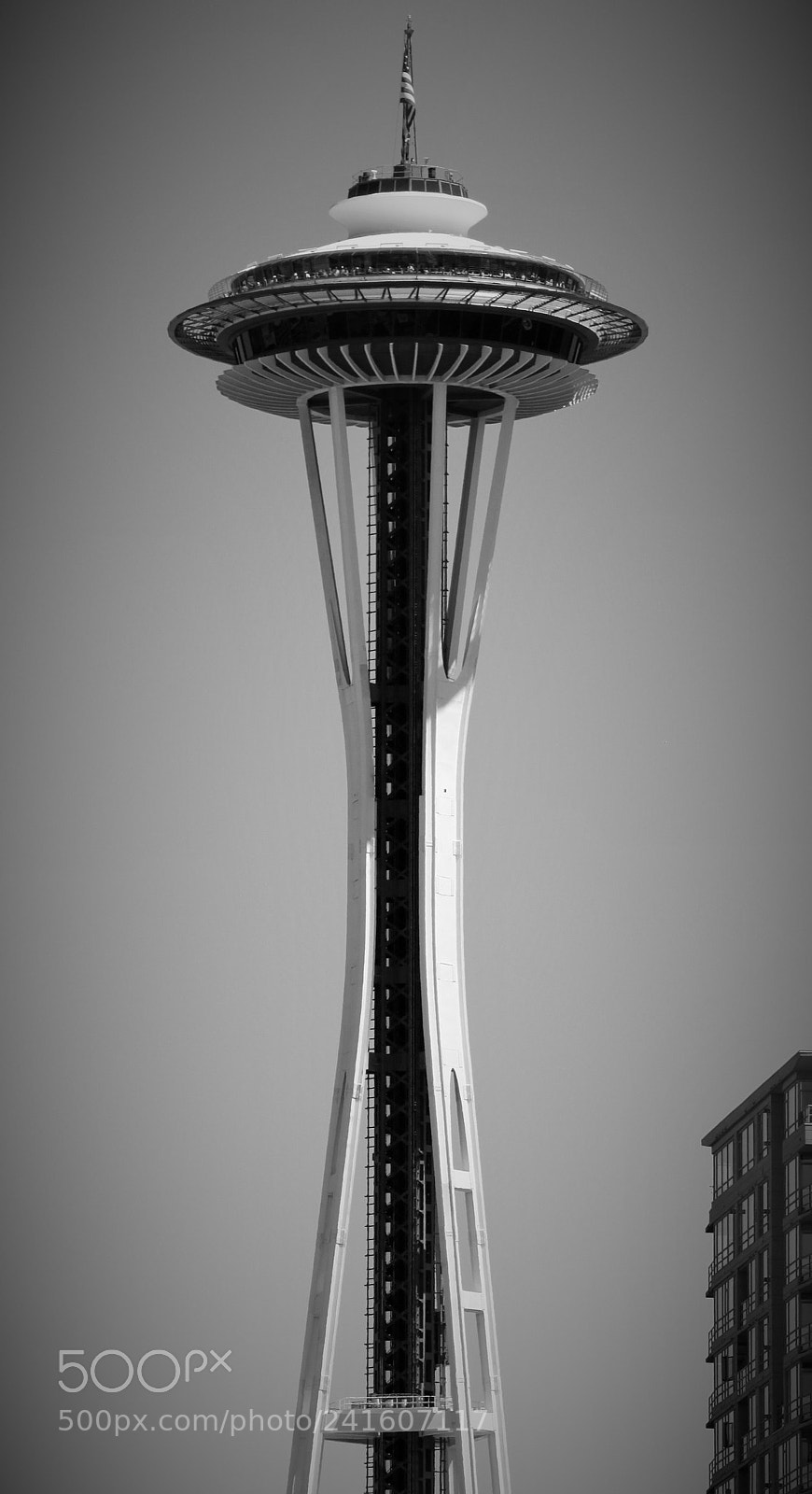 Canon EOS 50D sample photo. Space needle photography