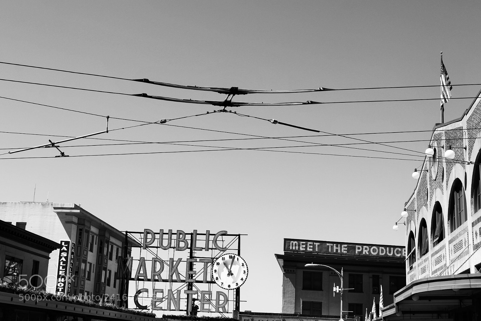 Canon EOS 50D sample photo. Pike place market photography