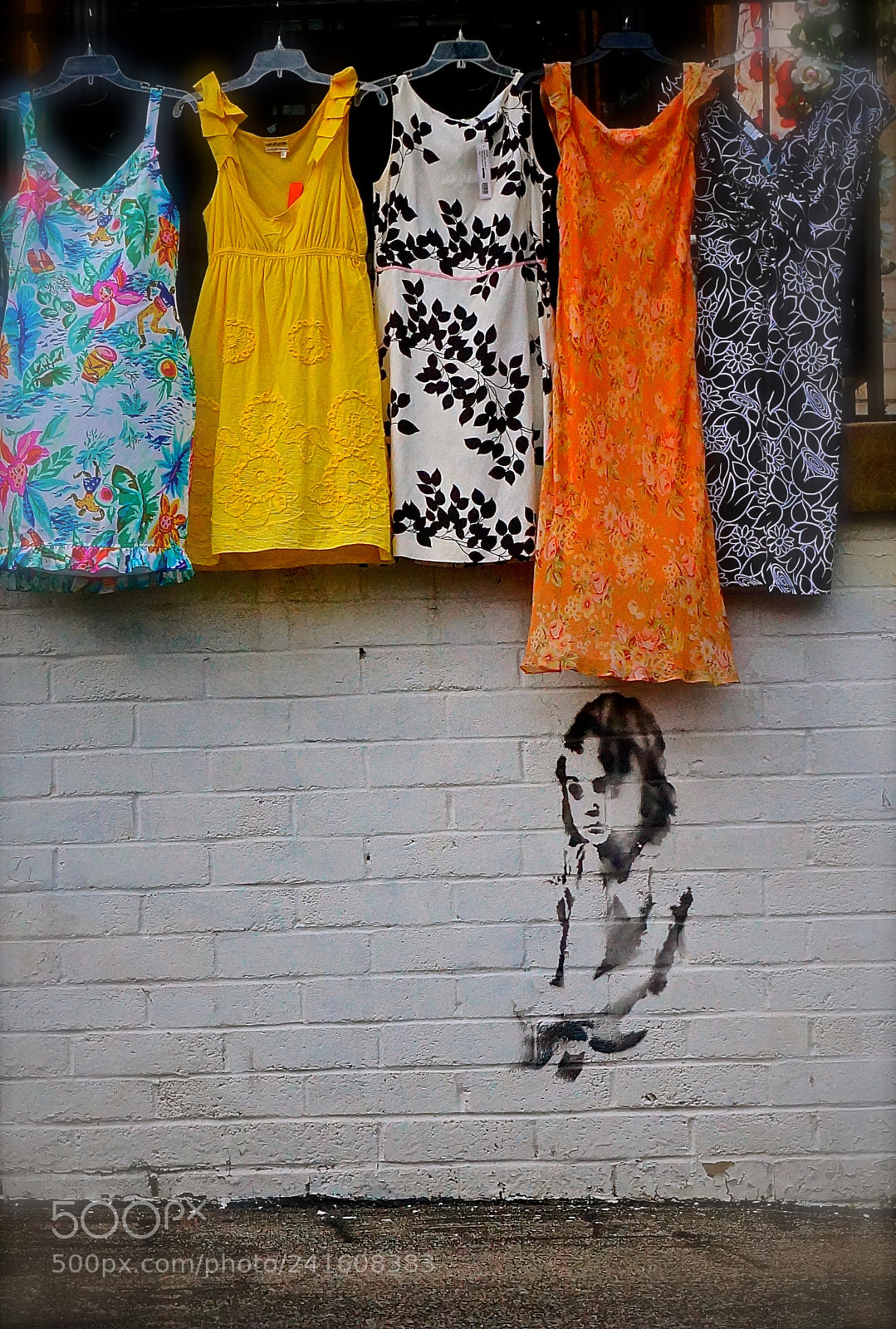 Sony Alpha NEX-3N sample photo. Girl under colors photography