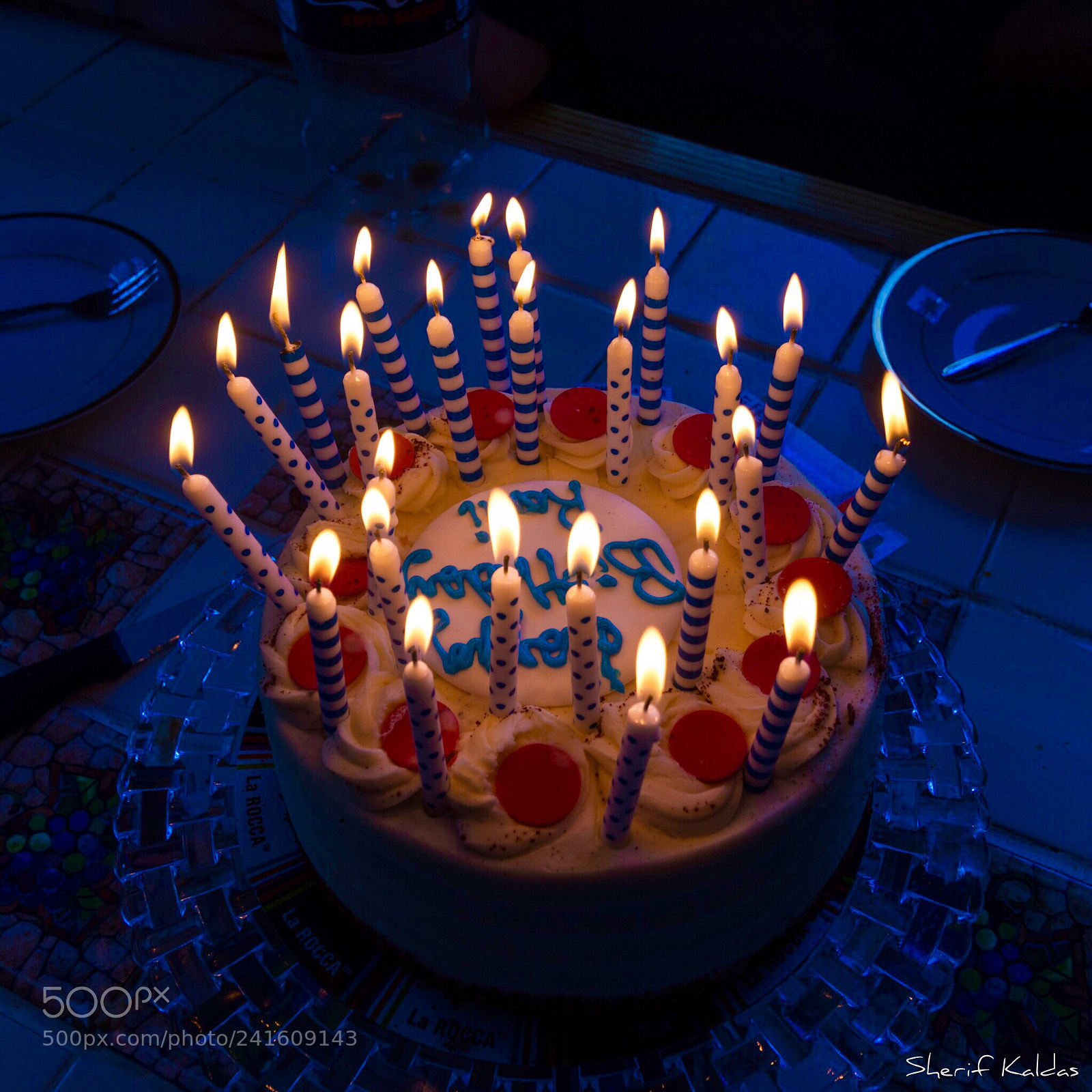 Canon EOS 750D (EOS Rebel T6i / EOS Kiss X8i) sample photo. Birthday cake photography