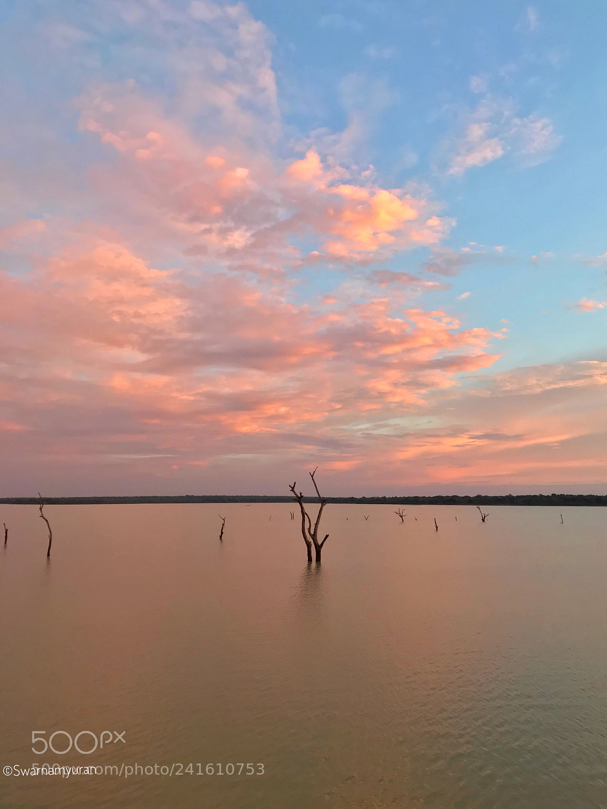 Apple iPhone 7 sample photo. Colorful evening pond view photography