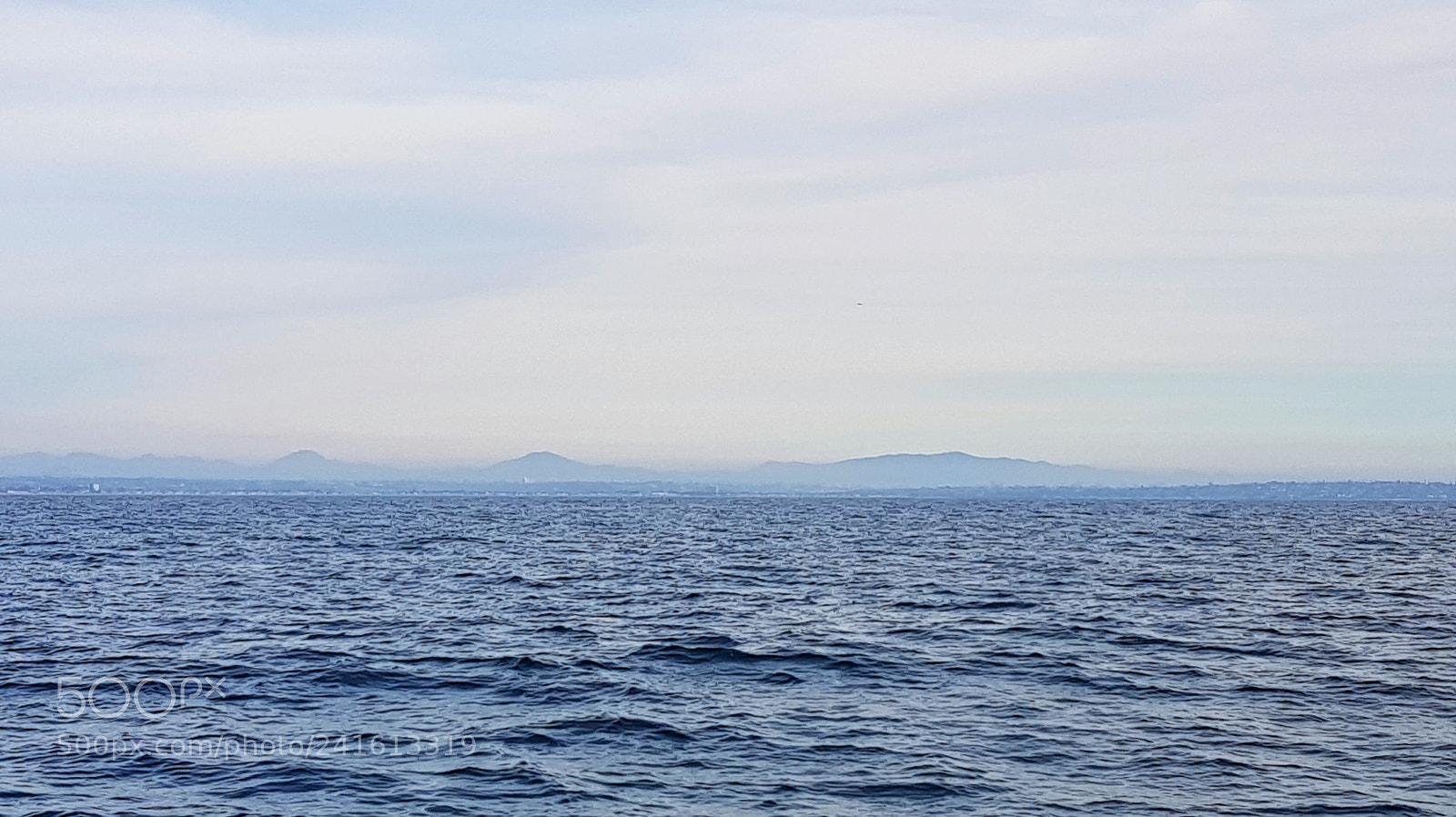 Samsung Galaxy S7 sample photo. Mist on the sea photography
