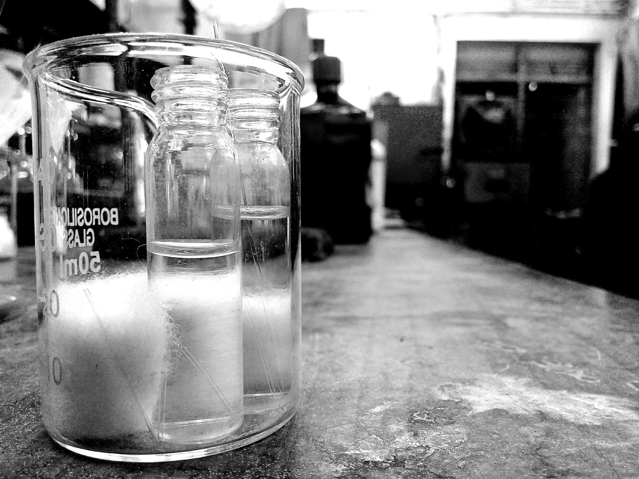 Micromax Canvas Spark sample photo. Lab work photography
