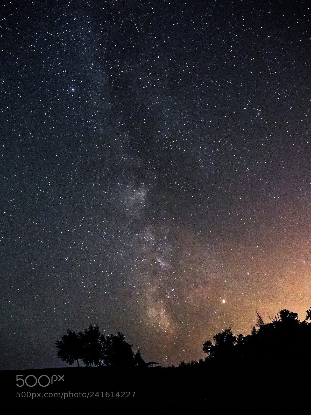 Olympus OM-D E-M10 sample photo. Band of starlight photography