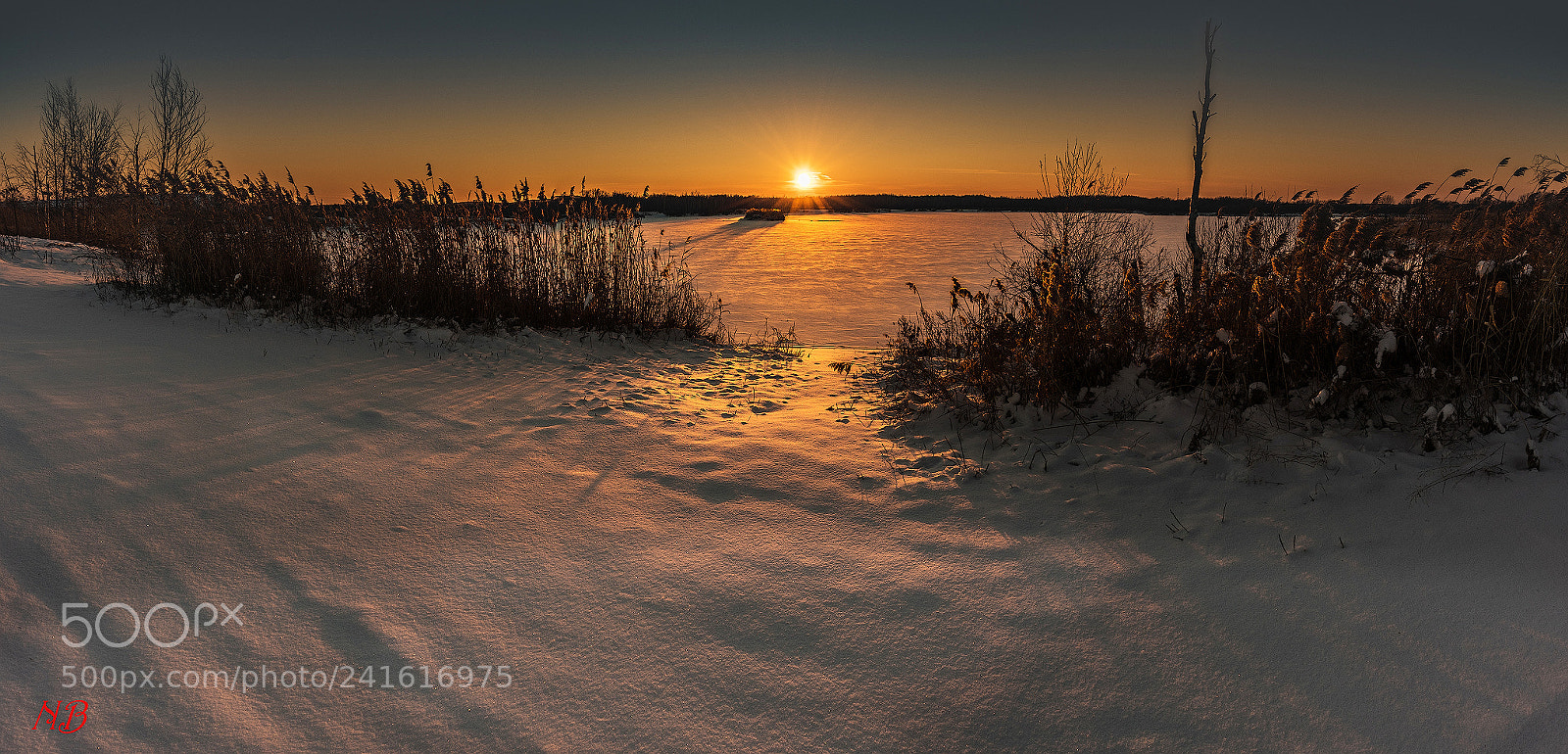 Sony a7R sample photo. Winter sunset. photography