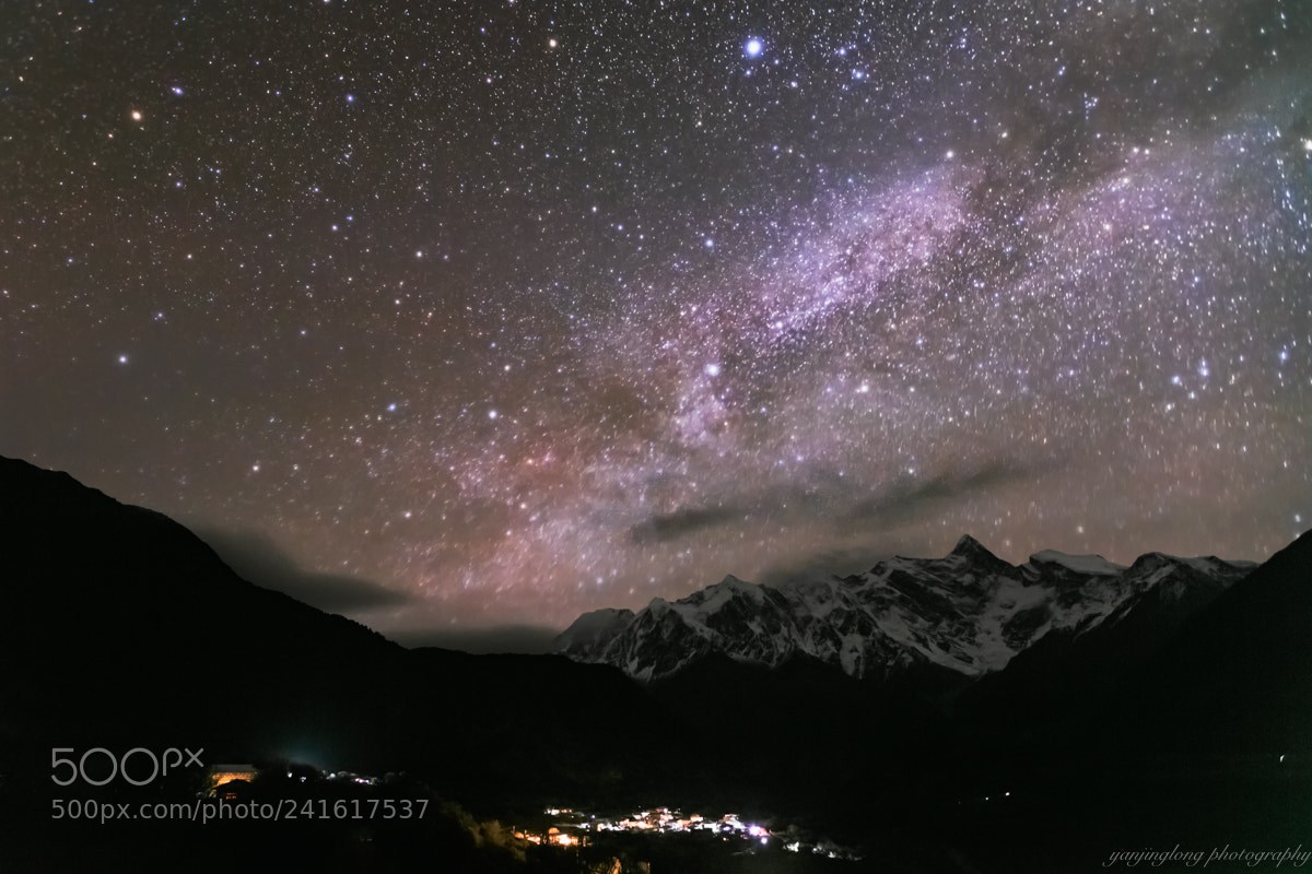 Canon EOS 5DS R sample photo. The milky way up photography