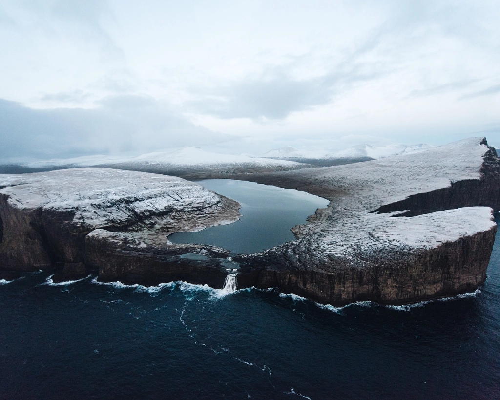 above sørvágsvatn. faroe Islands. Flying above the ... by Tanner Wendell Stewart on 500px