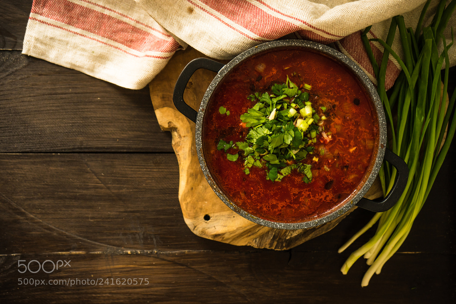 Sony a7 sample photo. Traditional ukrainian beet soup photography