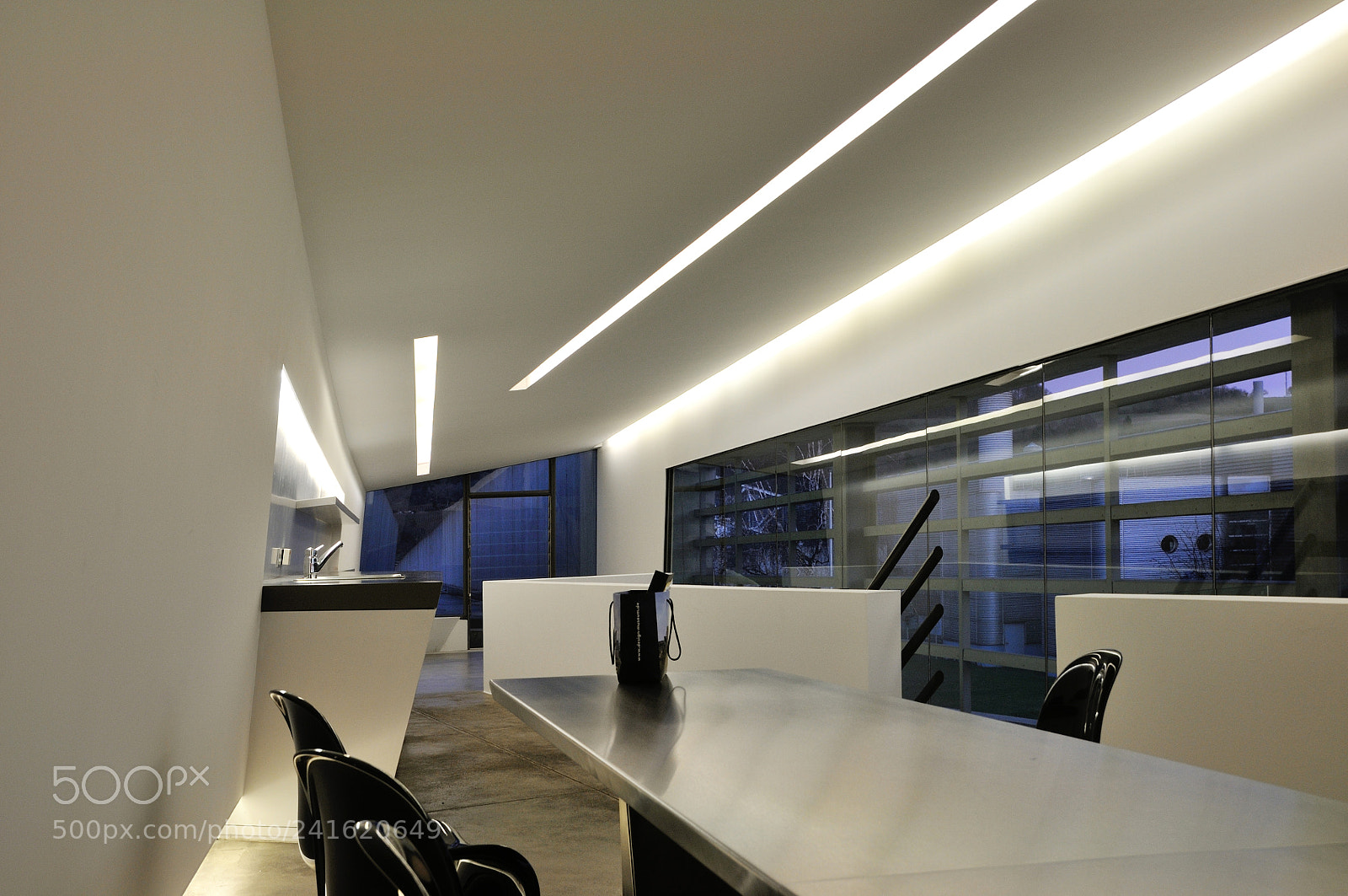 Nikon D300S sample photo. Zaha hadids firehouse, inside photography