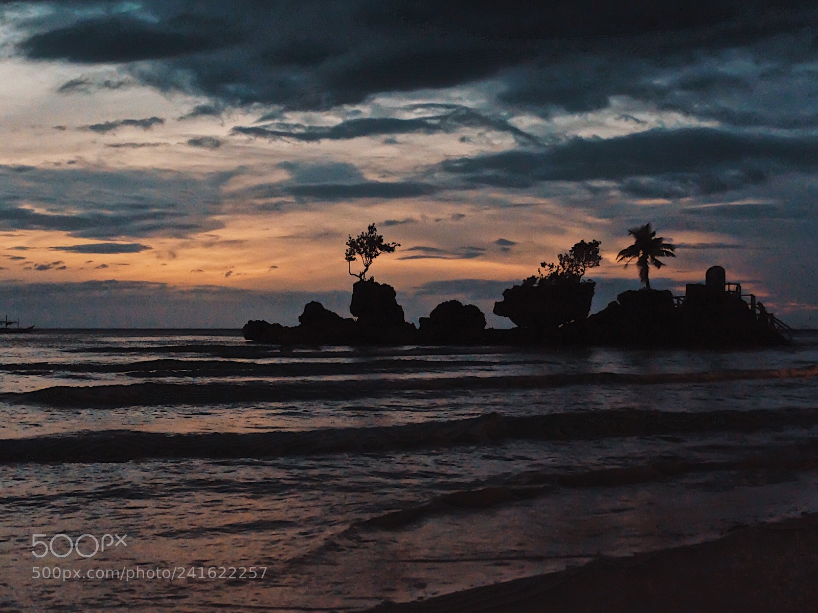 Fujifilm X30 sample photo. Romantic boracay sunset photography