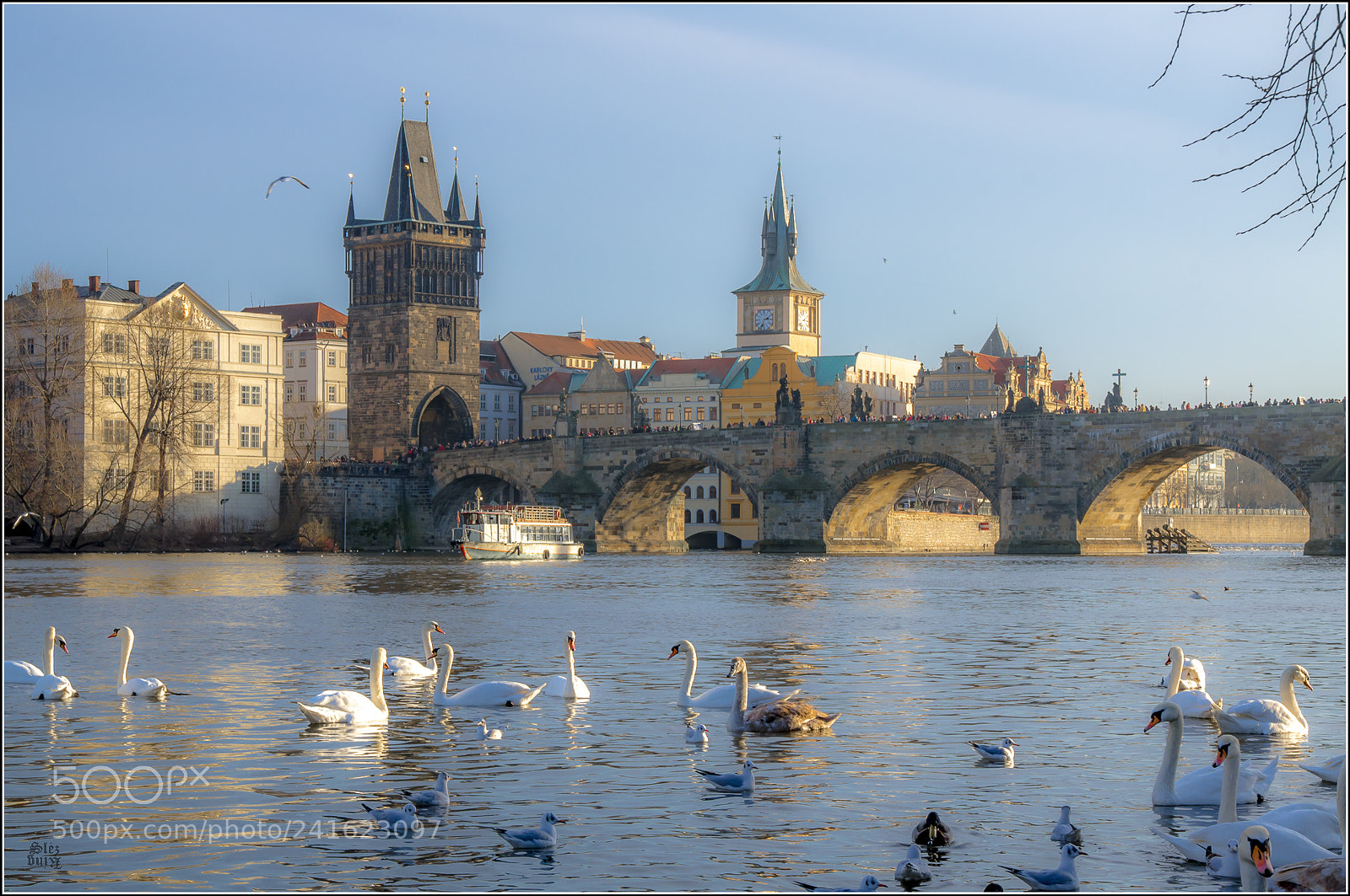 Pentax K-5 sample photo. Prague. christmas morning photography