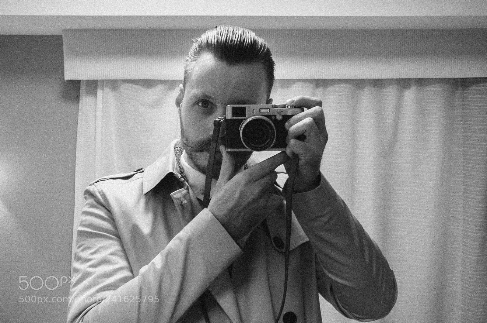 Fujifilm FinePix X100 sample photo. Self portrait photography