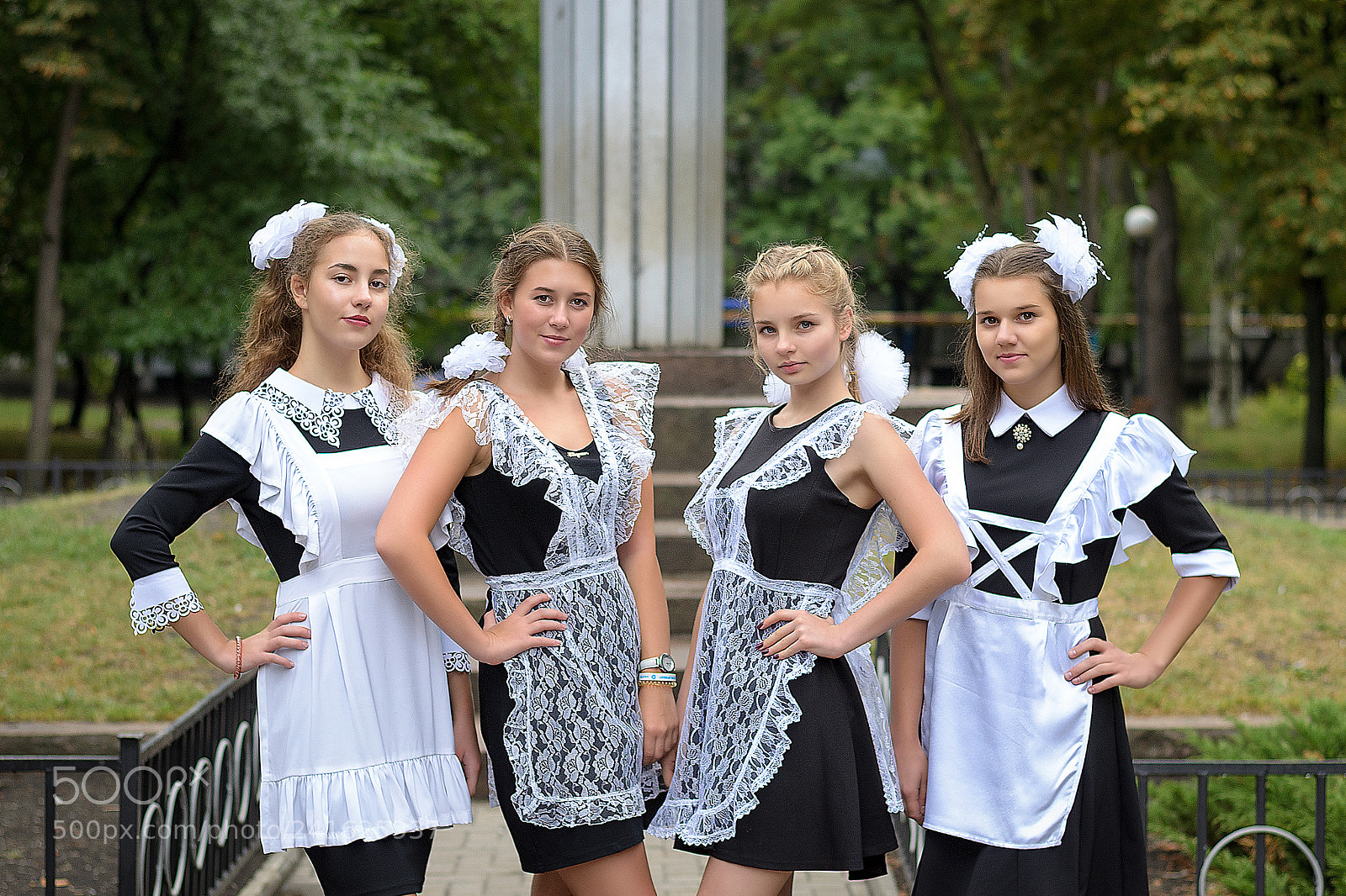 Nikon D3100 sample photo. Schoolgirls photography