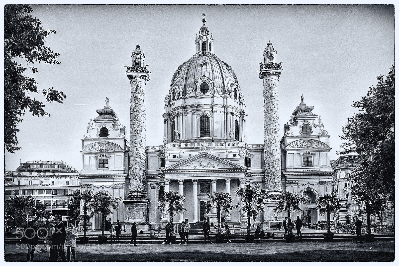 Fujifilm X-E1 sample photo. Karlskirche photography