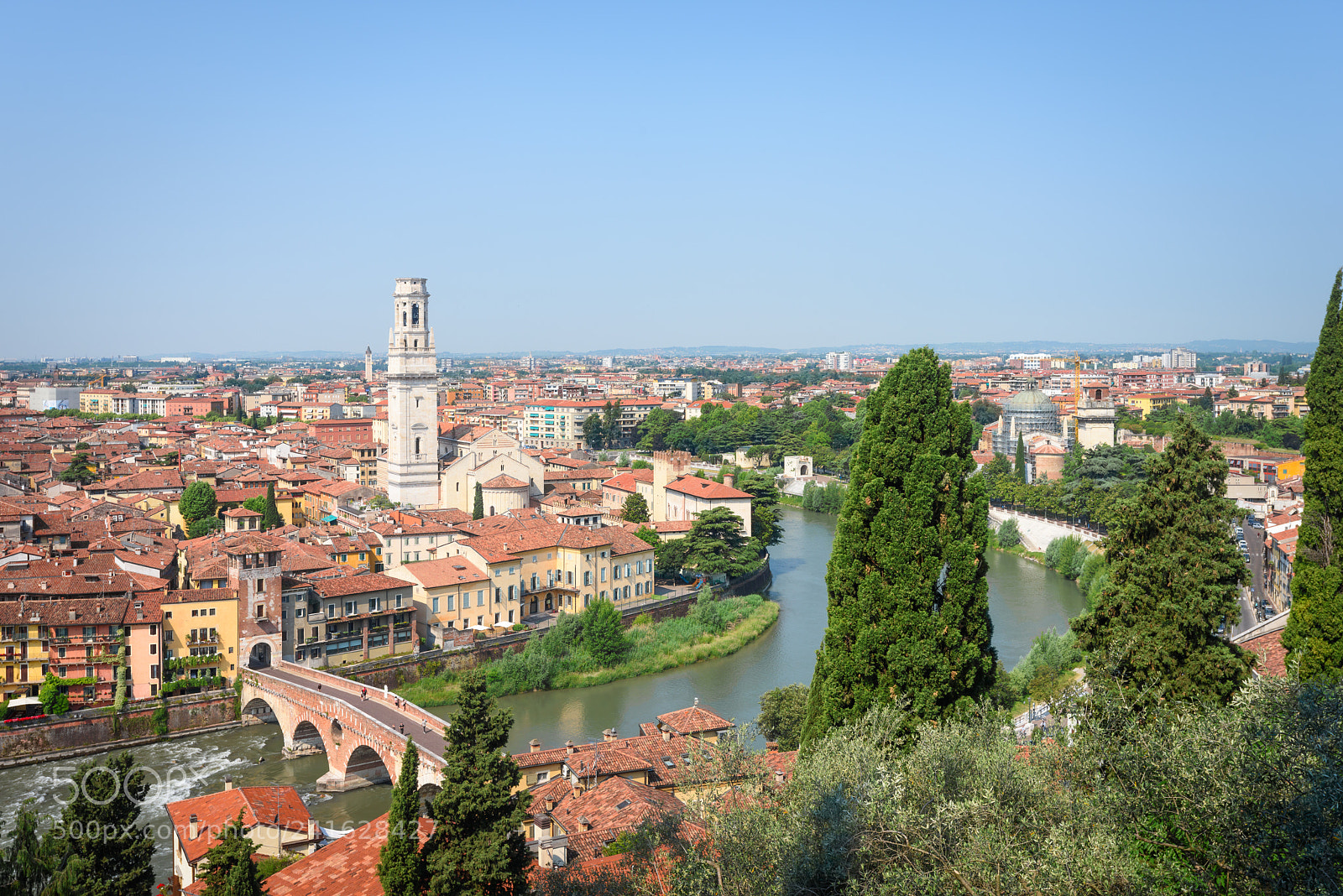 Nikon D810 sample photo. The city of verona photography