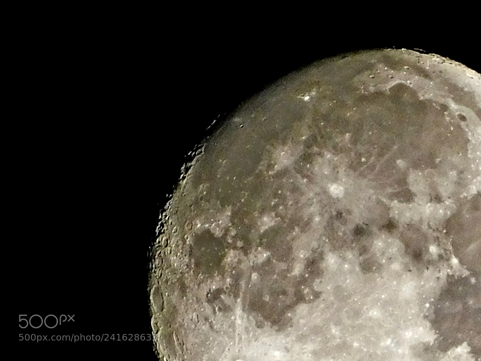 Nikon Coolpix B500 sample photo. Moon photography
