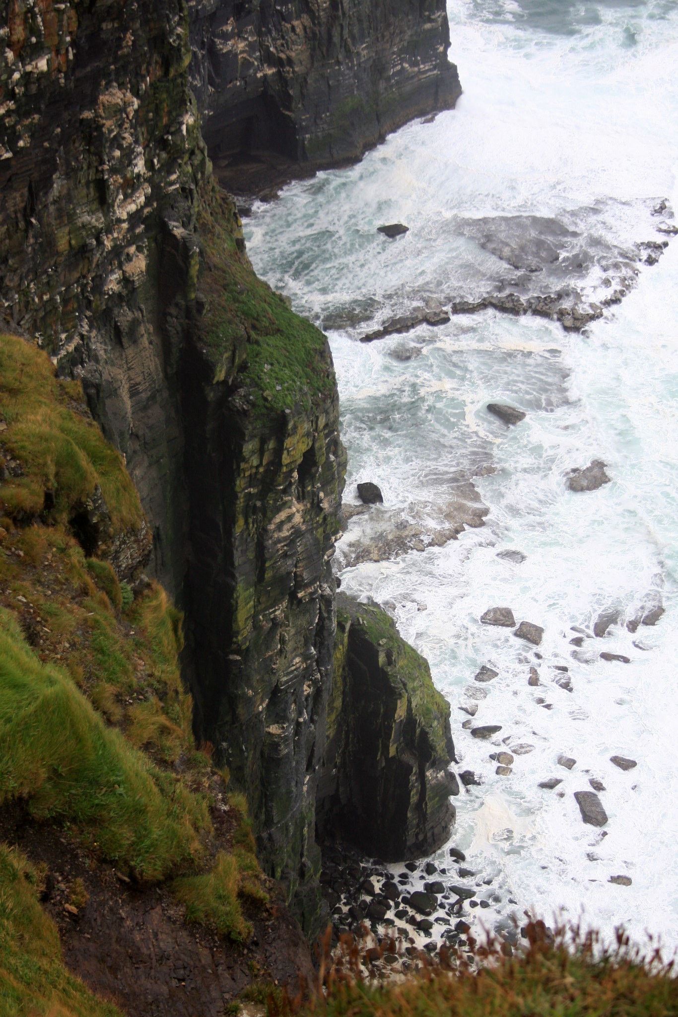 Canon EF-S 18-55mm F3.5-5.6 II sample photo. Cliffs of moher, burren, ireland photography