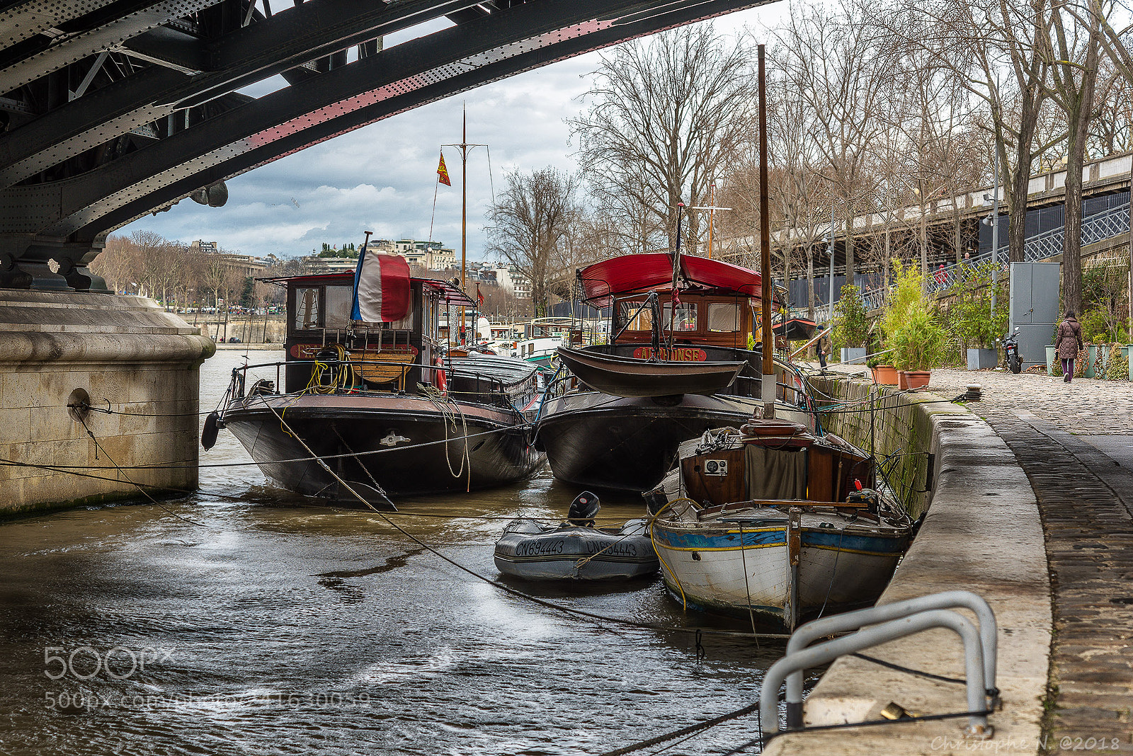 Nikon D810 sample photo. Quai de seine photography