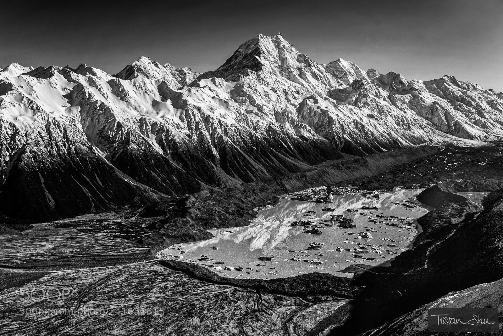 Canon EOS 5D sample photo. Mont cook and tasman photography